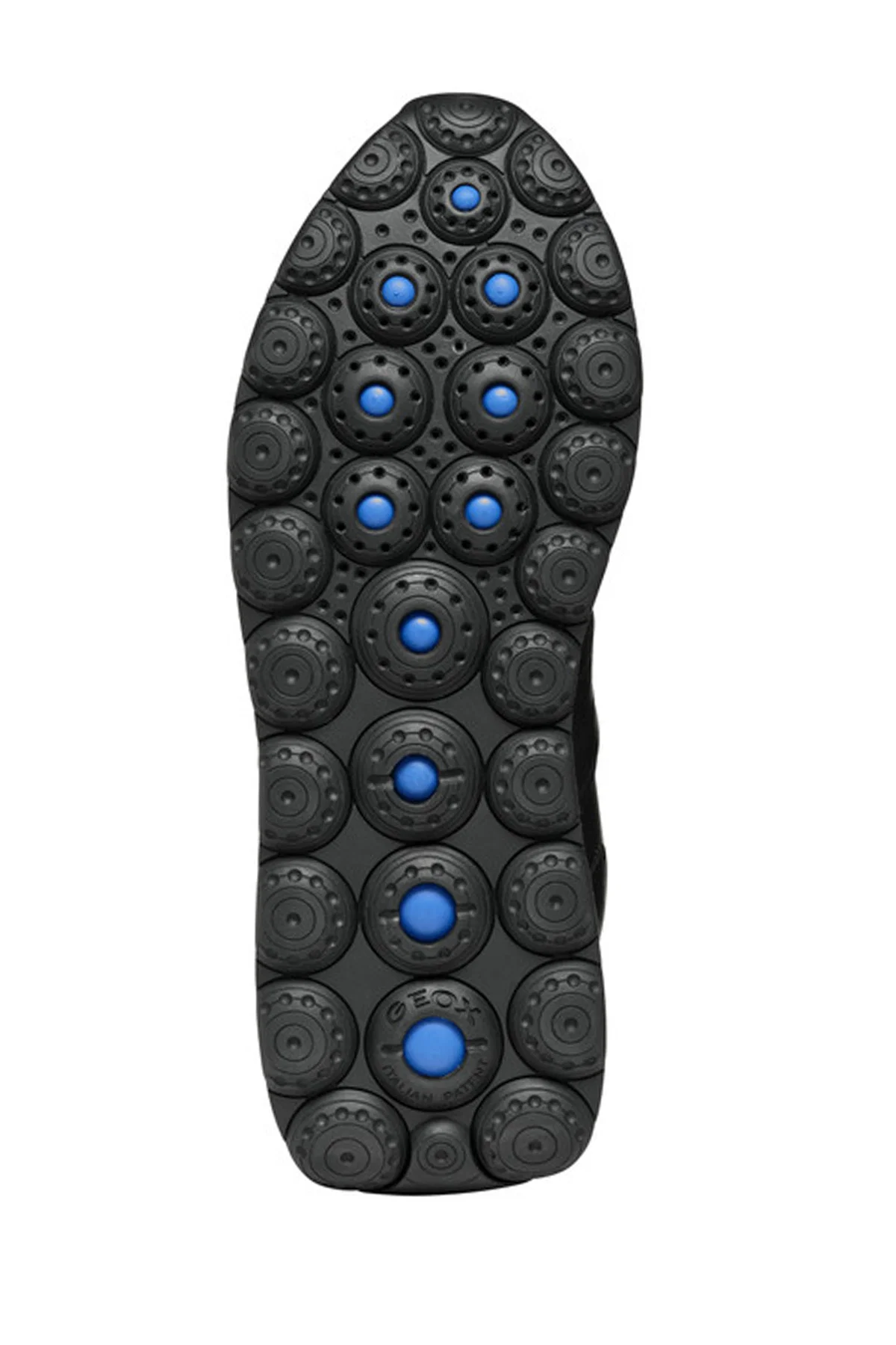 Geox Erkek Siyah Bağcıklı Deri Sneaker - Image 6