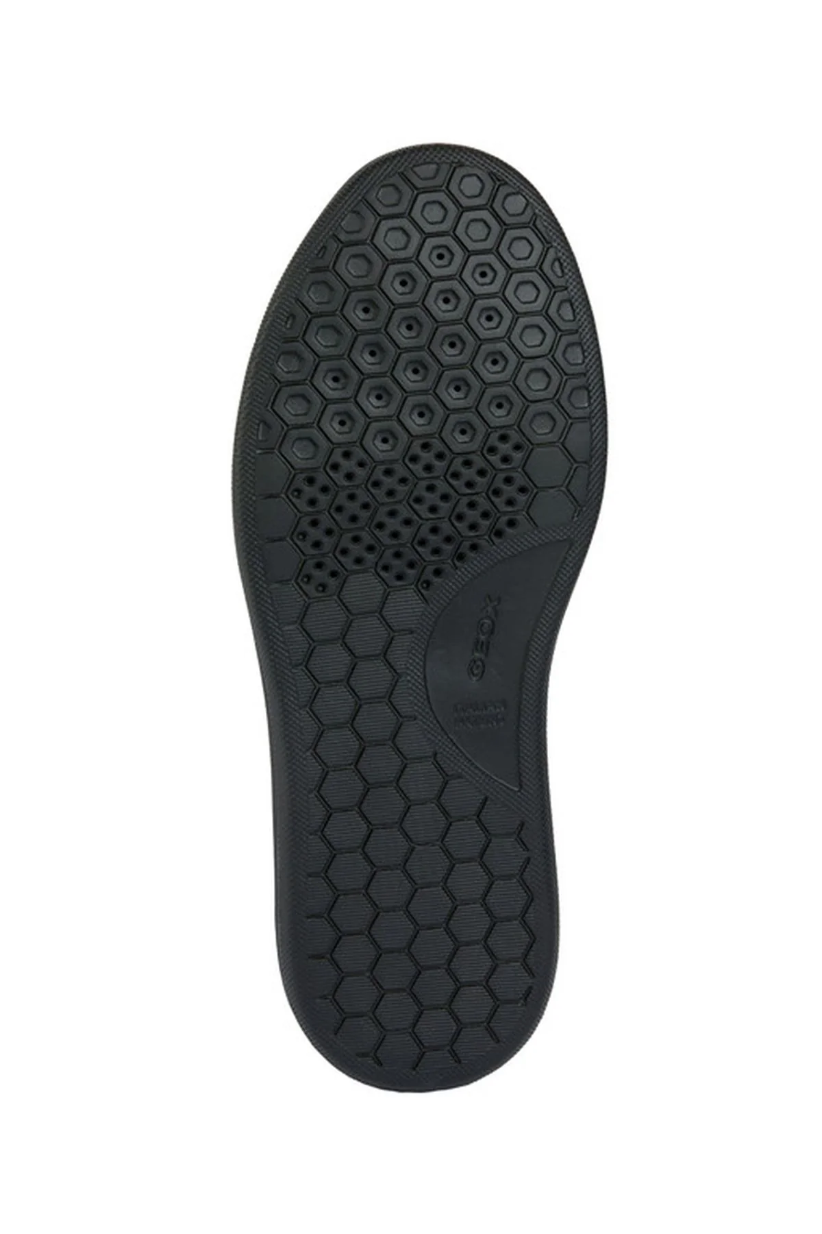 Geox Erkek Siyah Deiven Bağcıklı Deri Casual Sneaker - Image 6