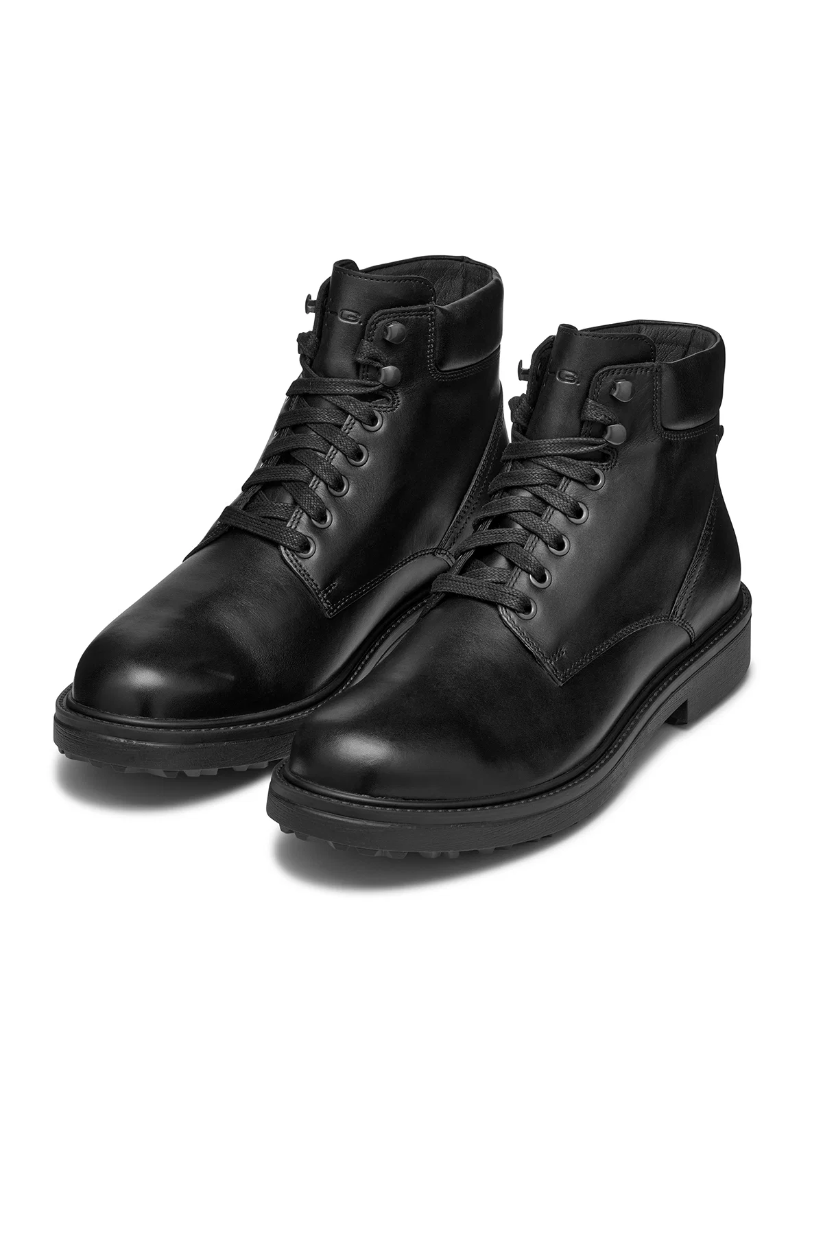 Geox Erkek Siyah Lagorai + Grip Abx Bağcıklı Waterproof Deri Casual Bot - Image 3