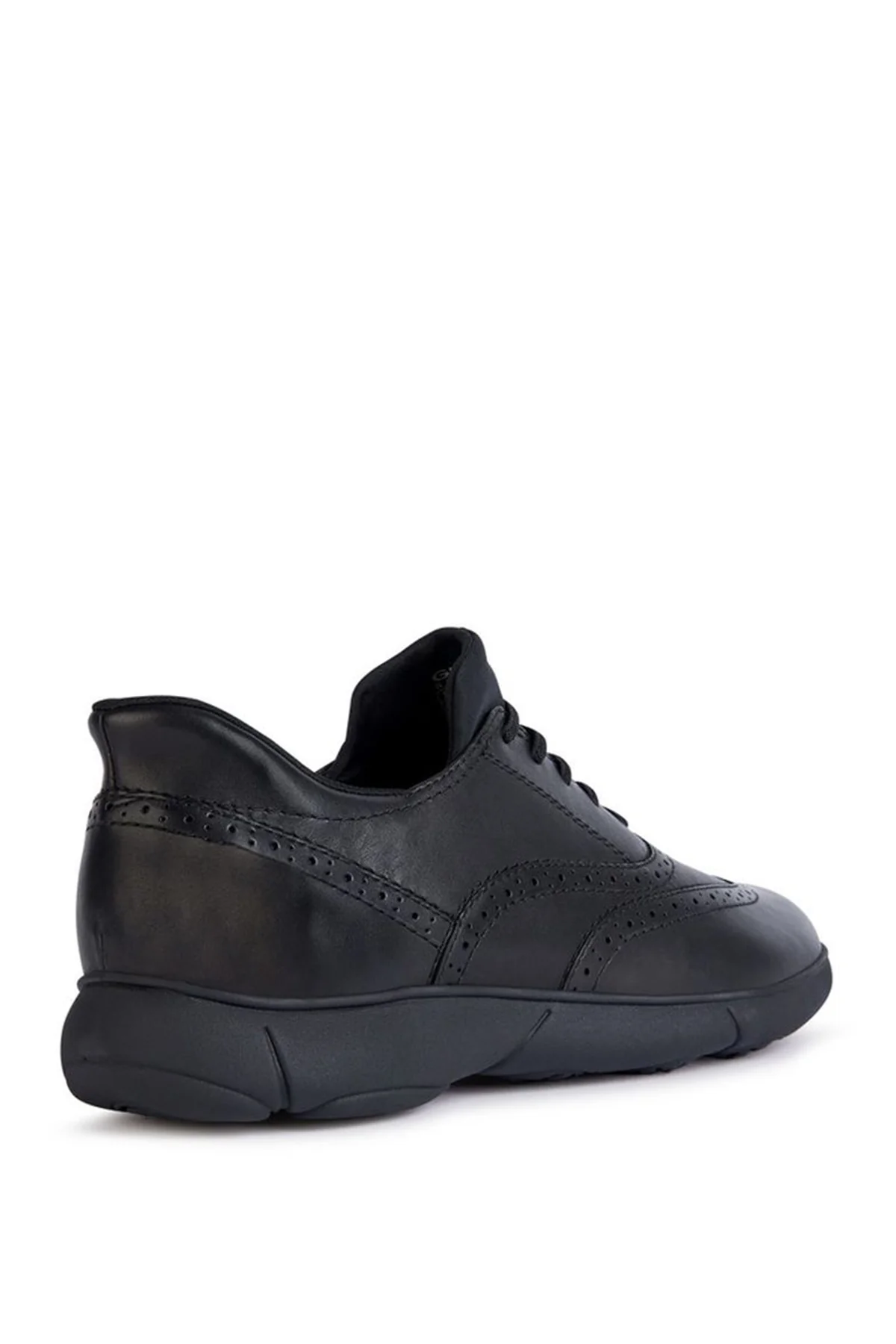 Geox Erkek Siyah Nebula Bağcıklı Deri Sneaker - Image 2