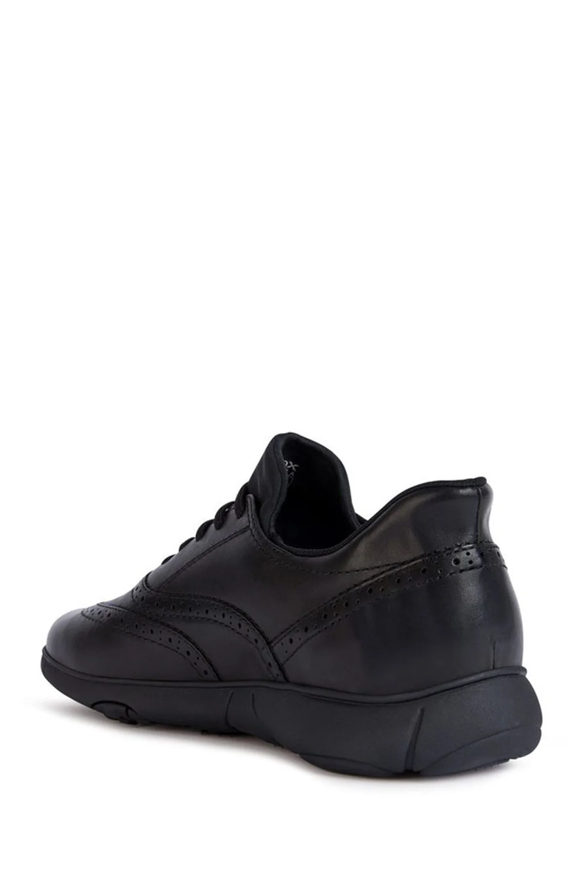 Geox Erkek Siyah Nebula Bağcıklı Deri Sneaker - Image 4
