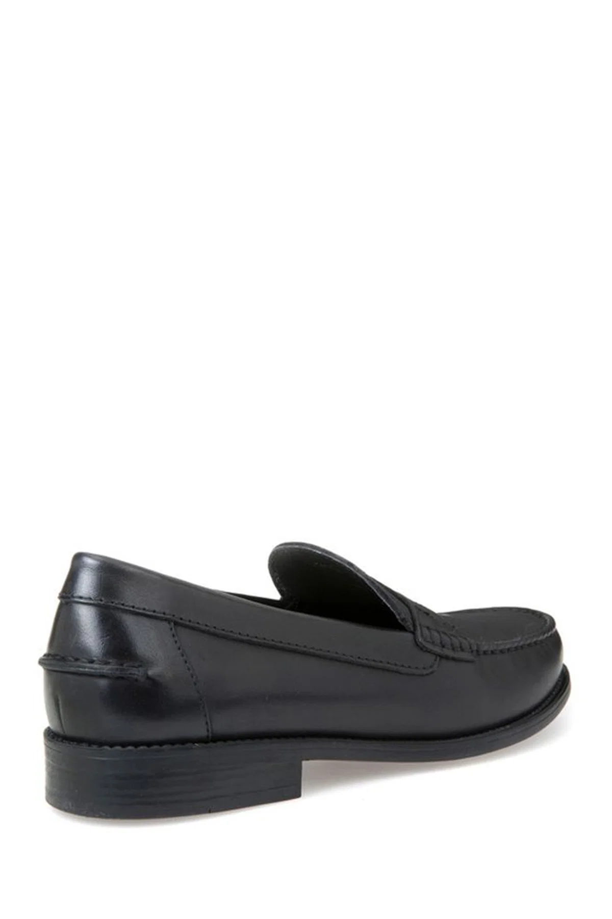 Geox Erkek Siyah New Damon Deri Loafer - Image 2