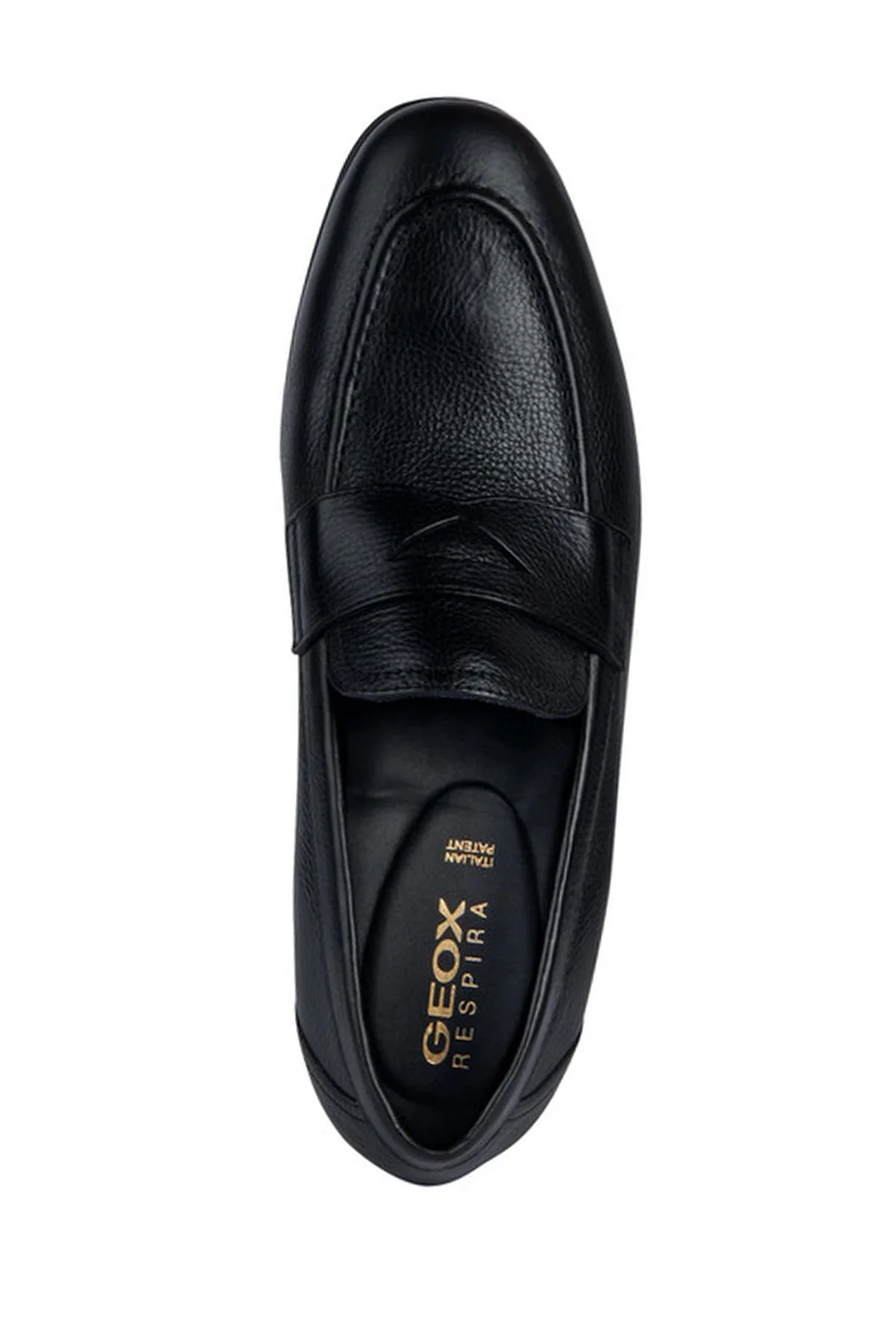 Geox Erkek Siyah Sapienza Deri Loafer - Image 5