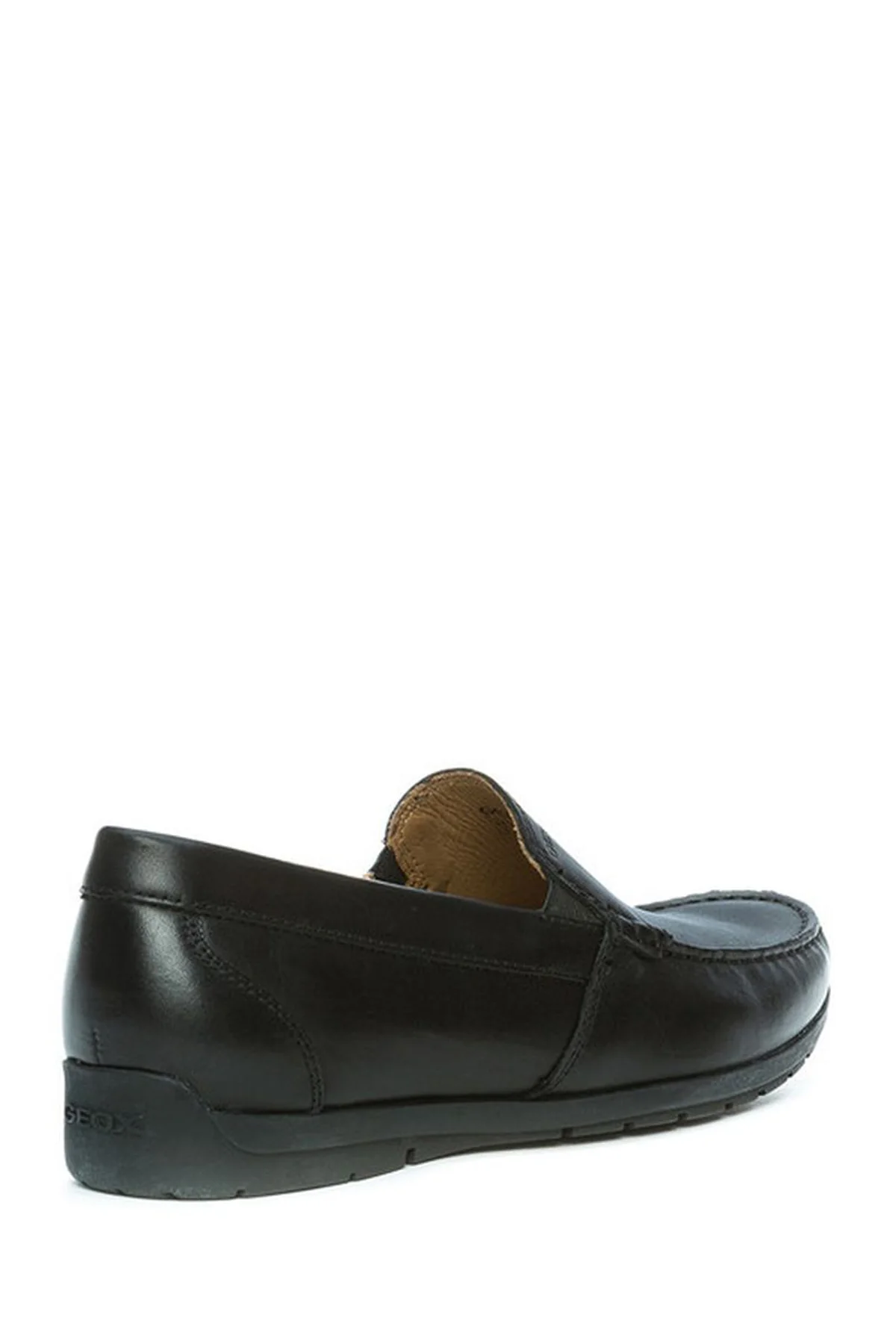 Geox Erkek Siyah Siron W Deri Casual Loafer - Image 4