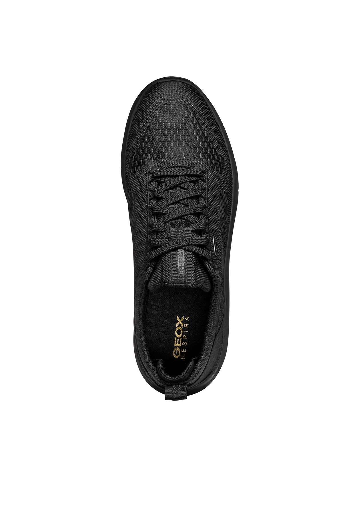 Geox Erkek Siyah Spherica 4x4 Abx B Bağcıklı Waterproof Deri Sneaker - Image 9
