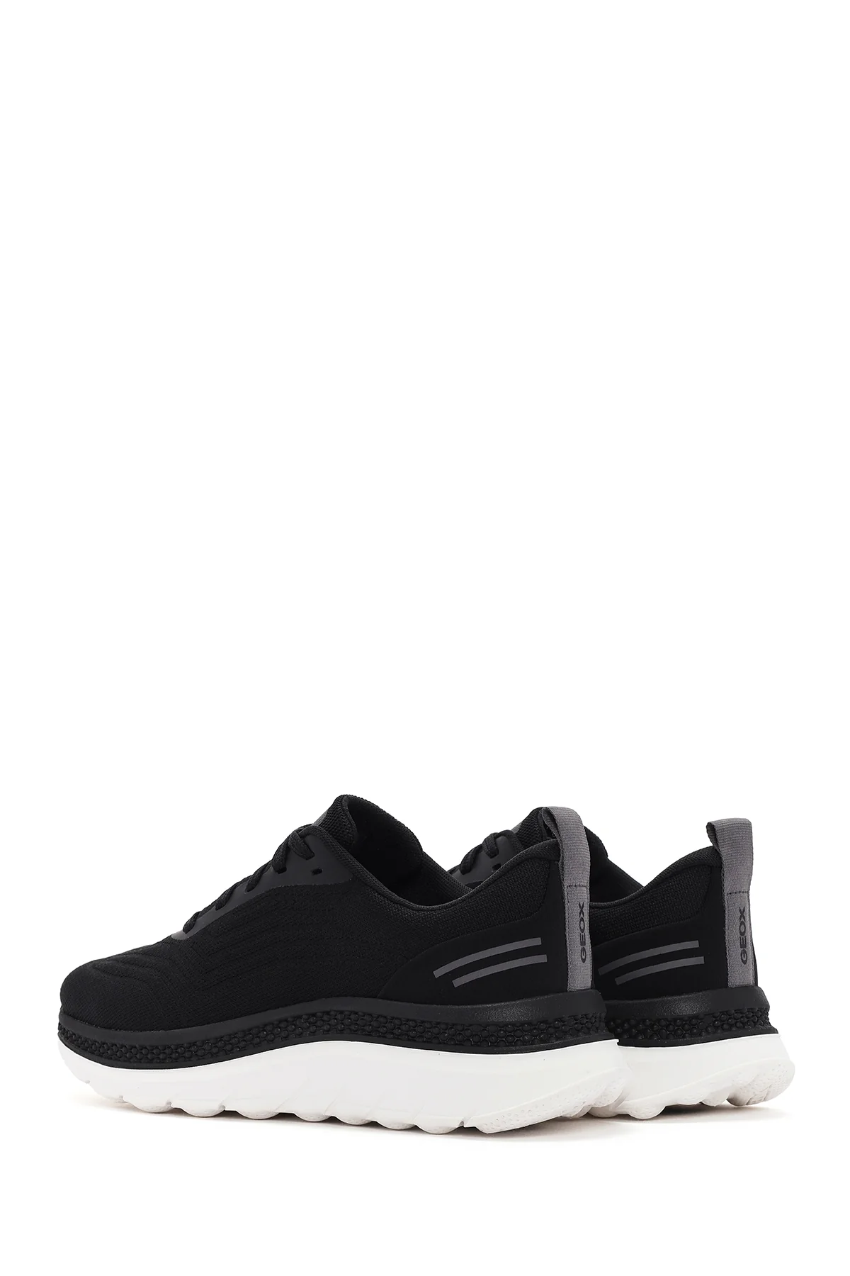 Geox Erkek Siyah Spherica Actif X Bağcıklı Kumaş Sneaker - Image 5