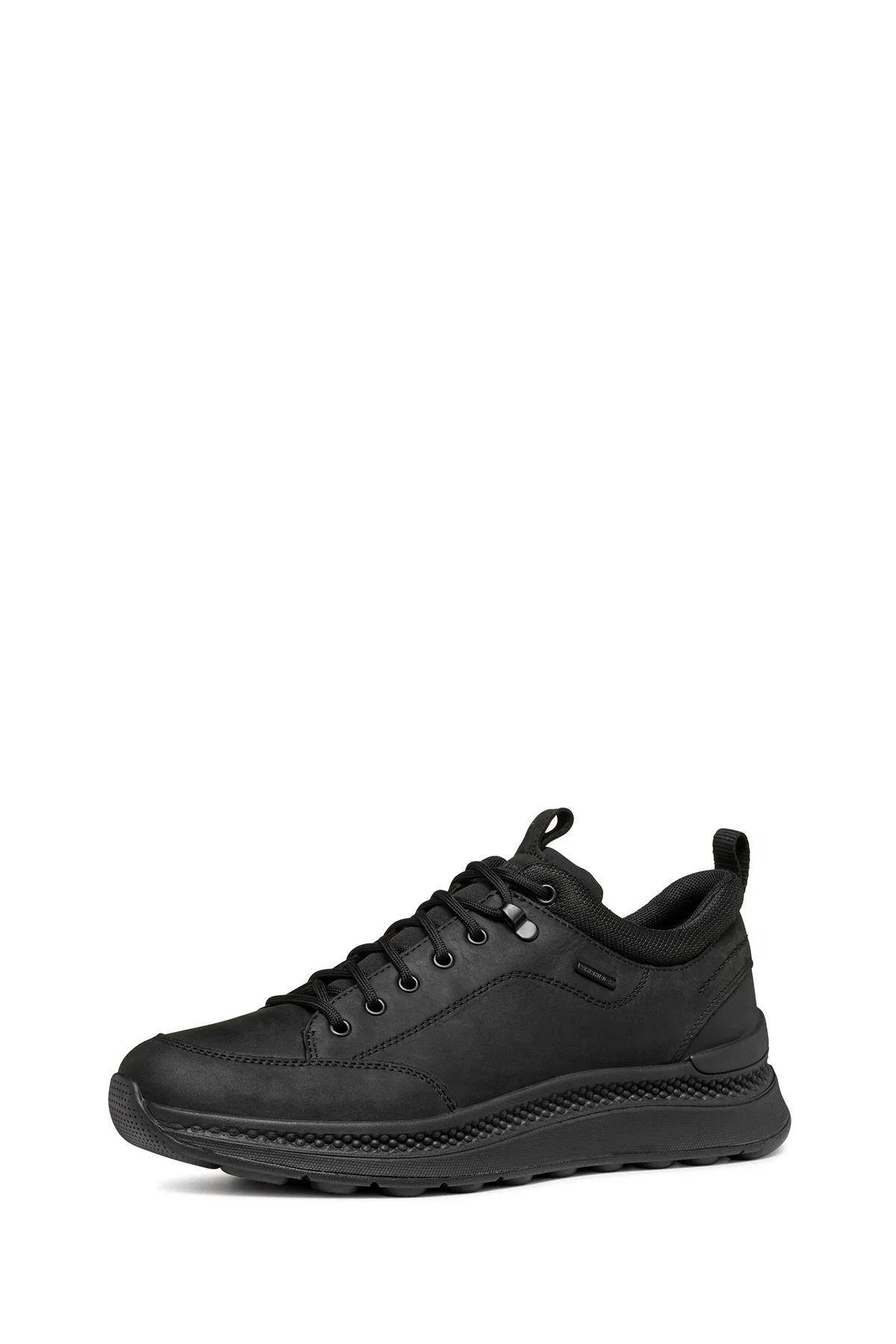 Geox Erkek Siyah Spherica Actif X2 Abx Bağcıklı Waterproof Deri Sneaker - Image 2