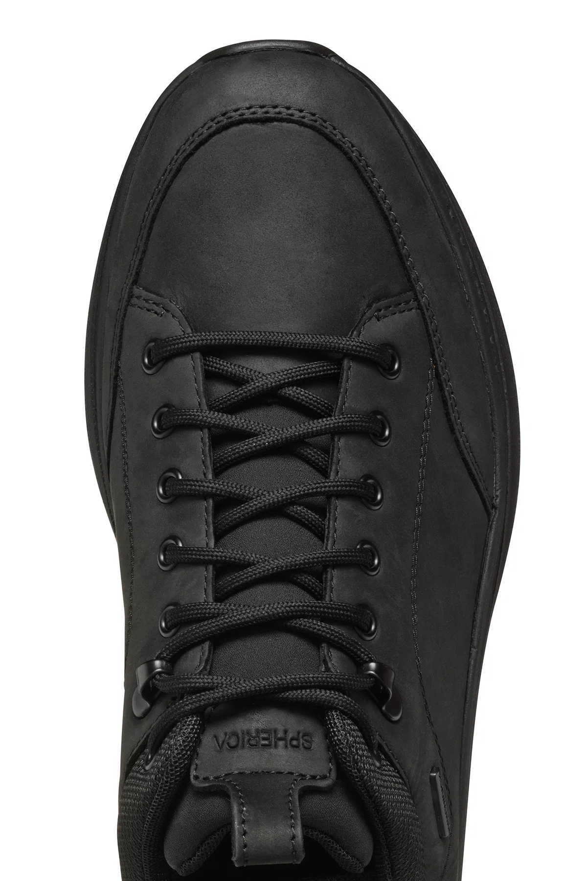 Geox Erkek Siyah Spherica Actif X2 Abx Bağcıklı Waterproof Deri Sneaker - Image 8