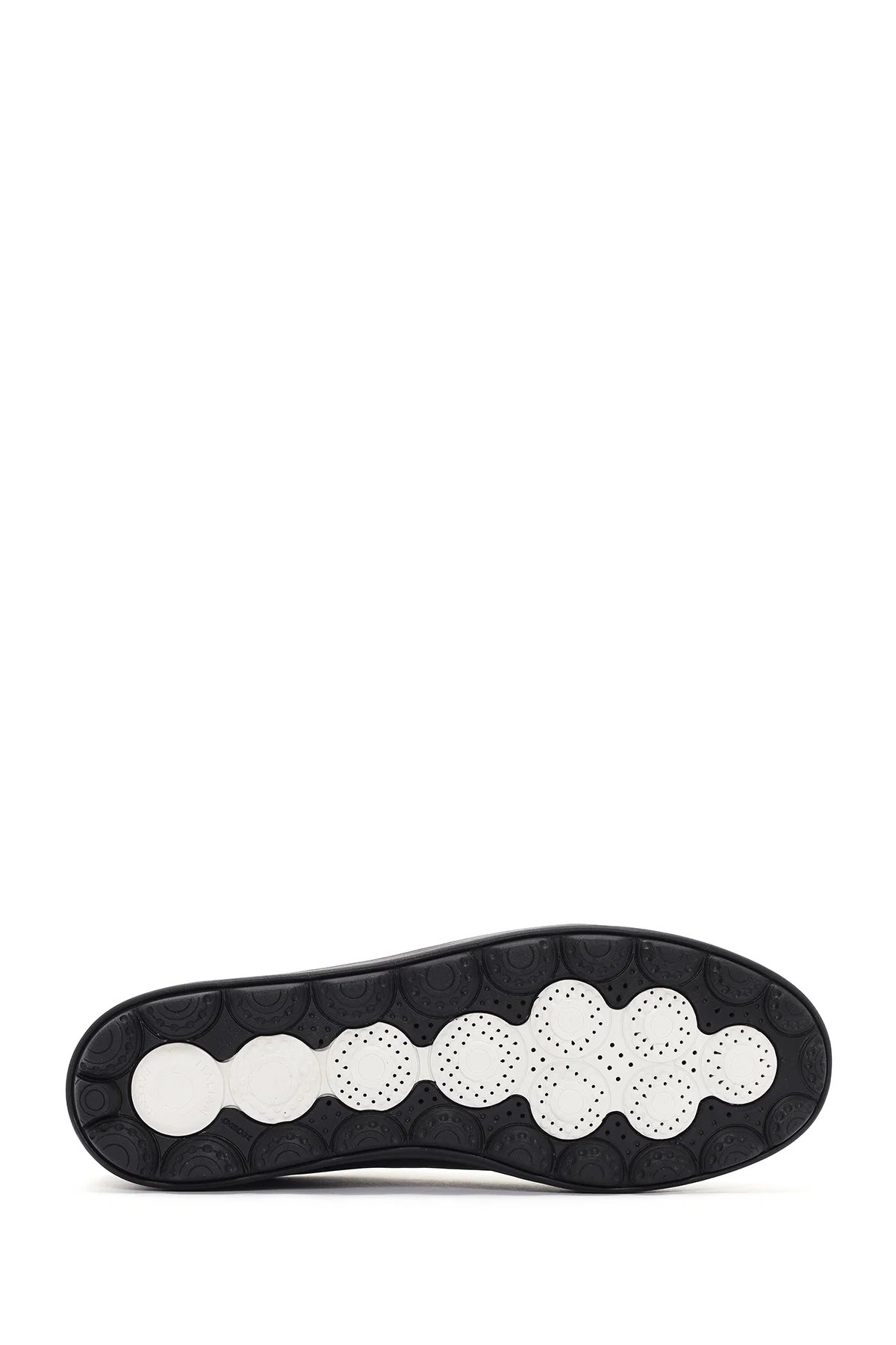 Geox Erkek Siyah Spherica Bağcıklı Deri Sneaker - Image 4