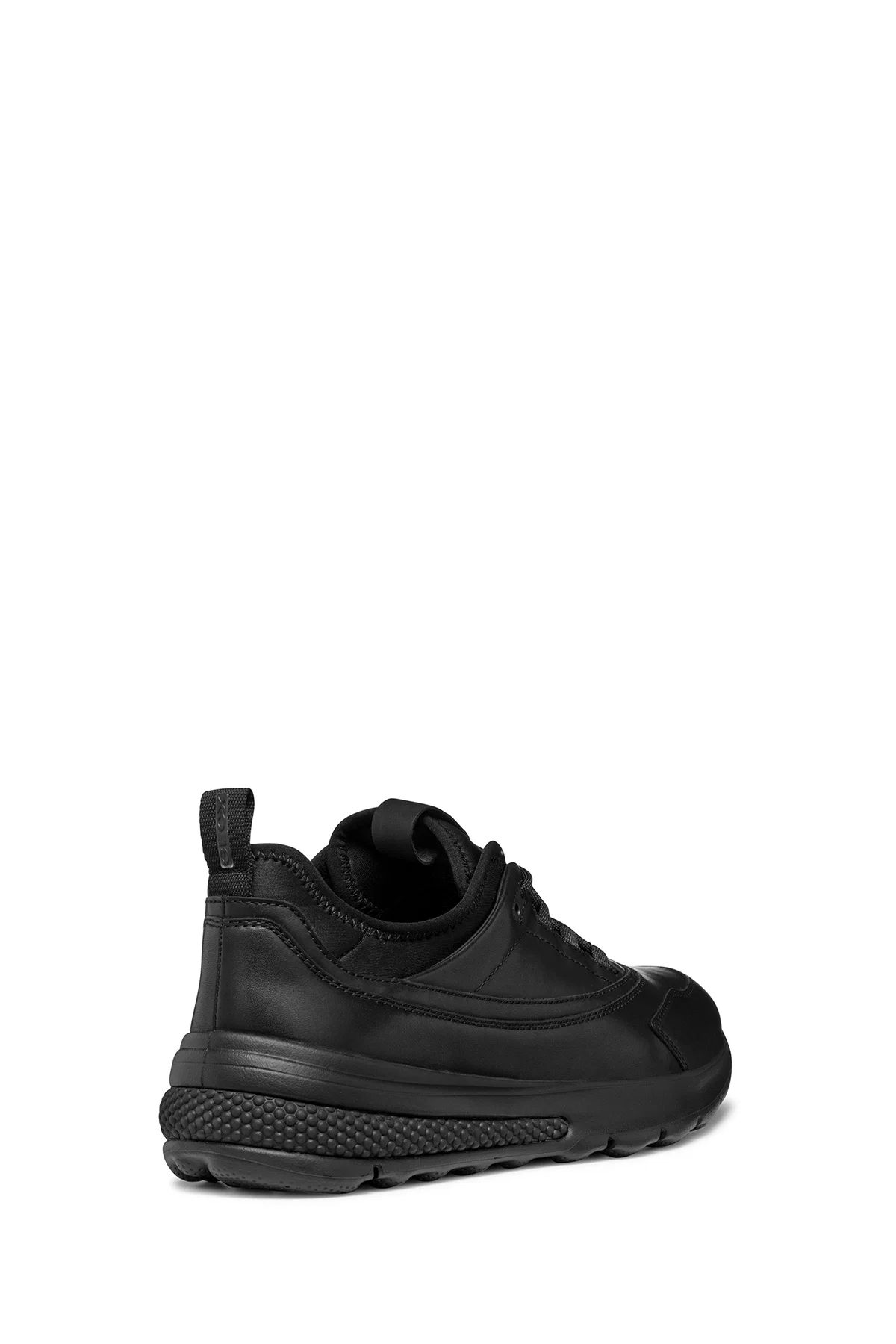 Geox Erkek Siyah Spherica Bağcıklı Deri Sneaker - Image 7