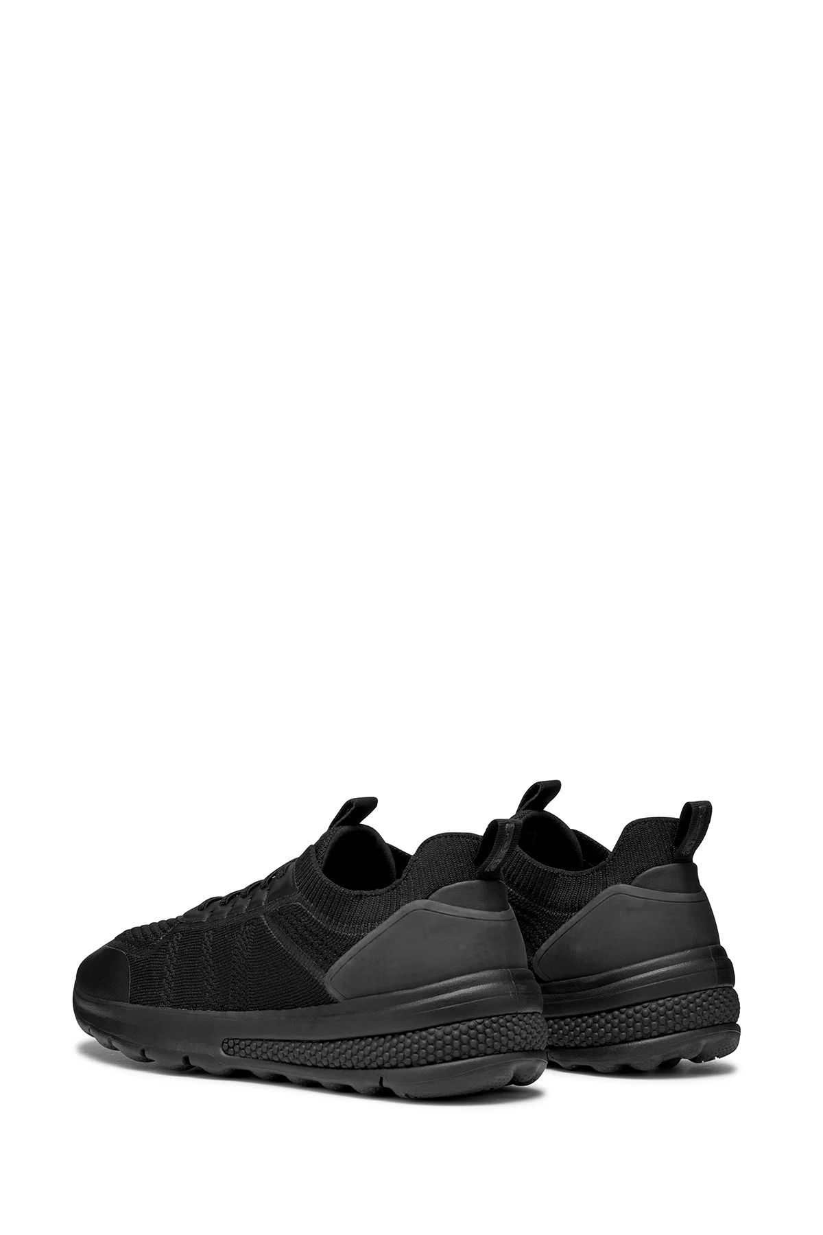 Geox Erkek Siyah Spherica Bağcıklı Deri Sneaker - Image 4