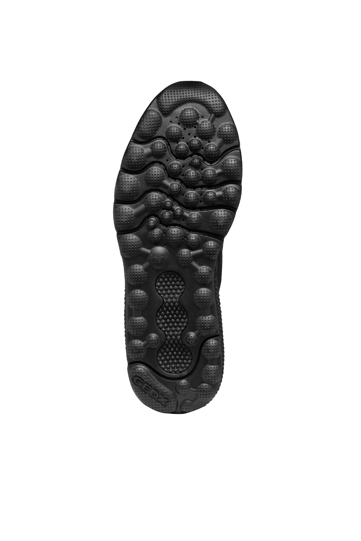 Geox Erkek Siyah Spherica Bağcıklı Deri Sneaker - Image 9
