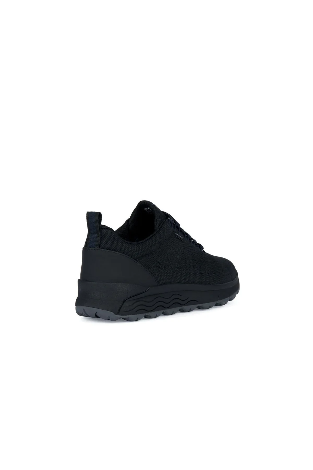 Geox Erkek Siyah Spherica Bağcıklı Kalın Tabanlı Sneaker - Image 4