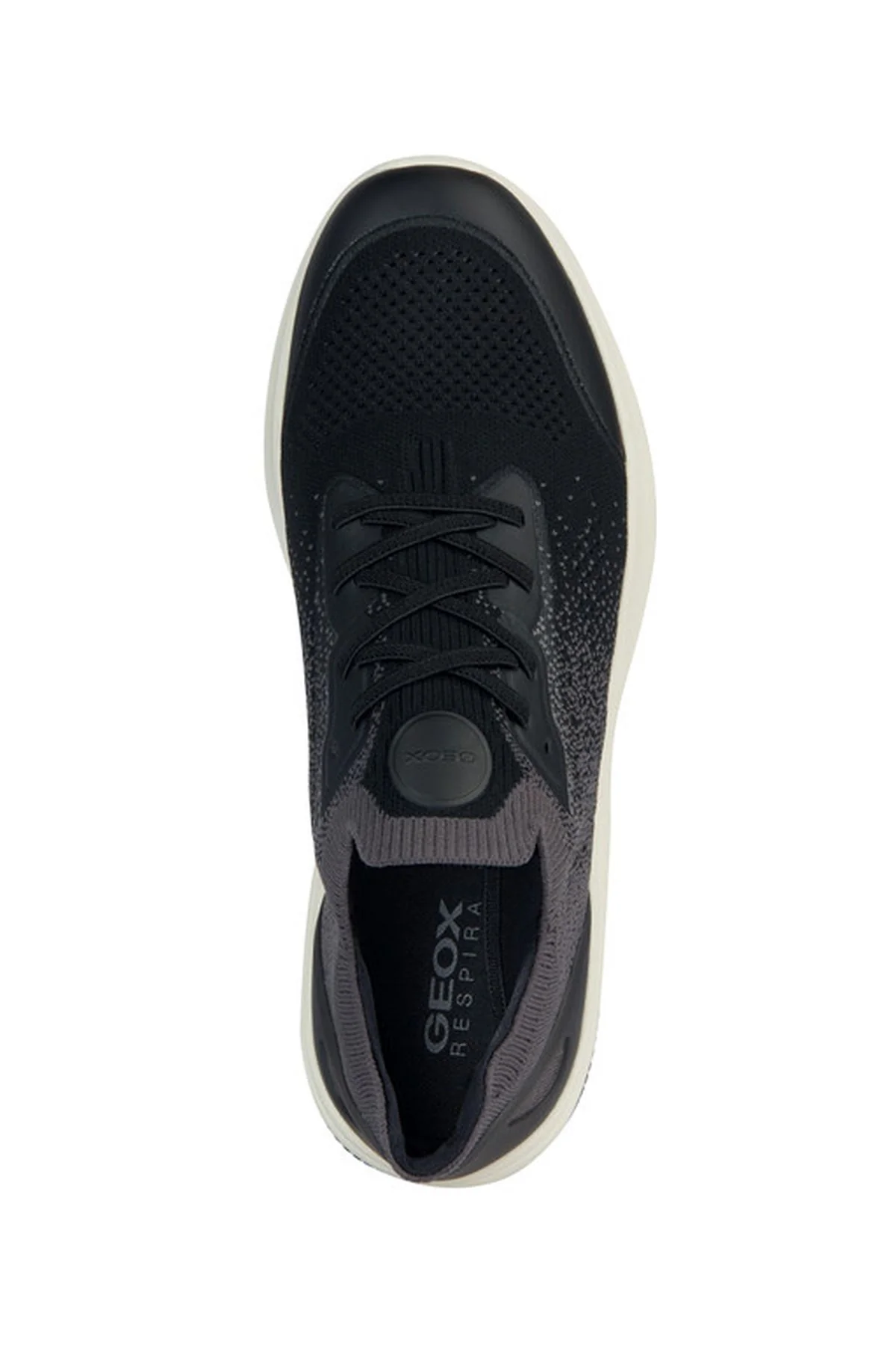 Geox Erkek Siyah Spherica Bağcıklı Kalın Tabanlı Sneaker - Image 5