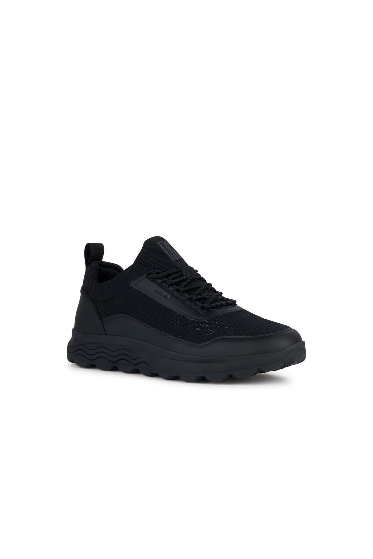 Geox Erkek Siyah Spherica Bağcıklı Sneaker - Image 3