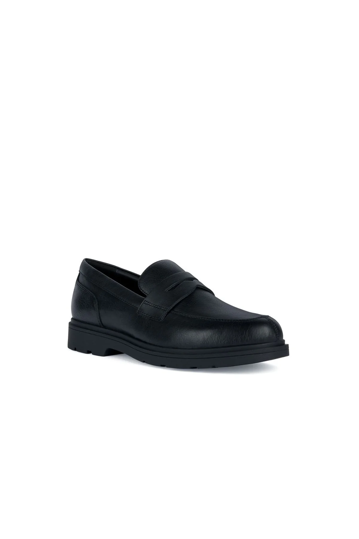 Geox Erkek Siyah Spherica Ec1 Deri Maskülen Loafer - Image 3