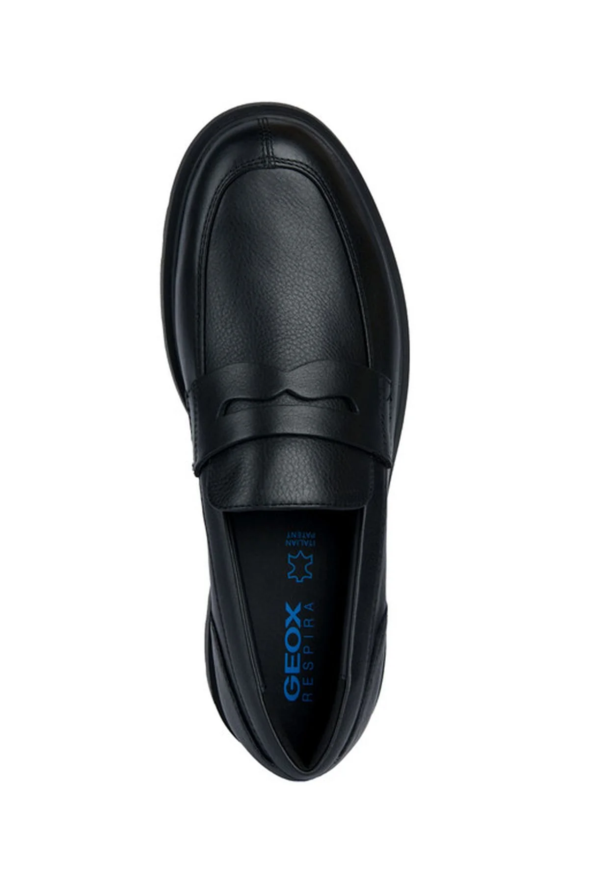 Geox Erkek Siyah Spherica Ec1 Deri Maskülen Loafer - Image 5
