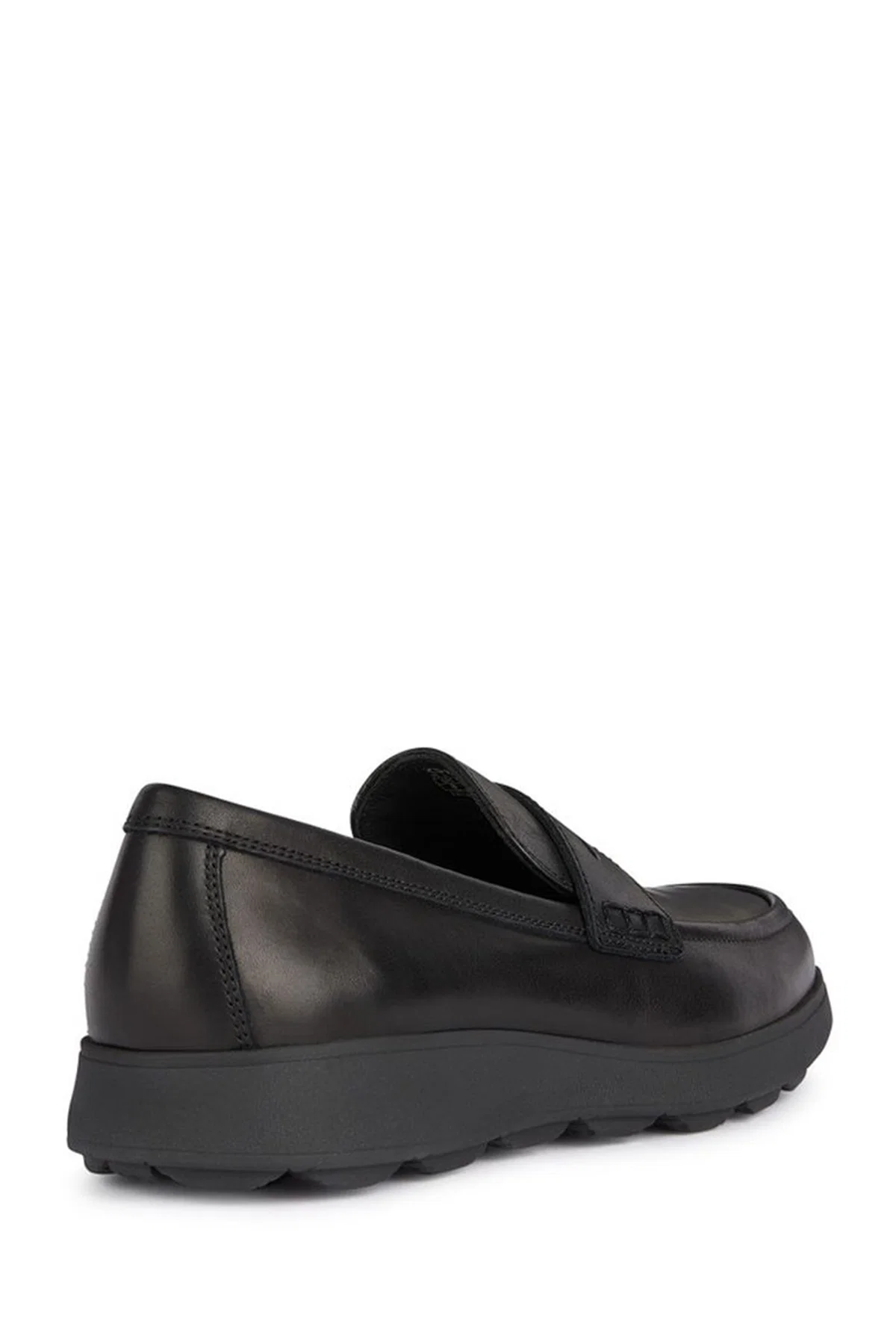 Geox Erkek Siyah Spherica Ec10 Deri Casual Loafer - Image 2