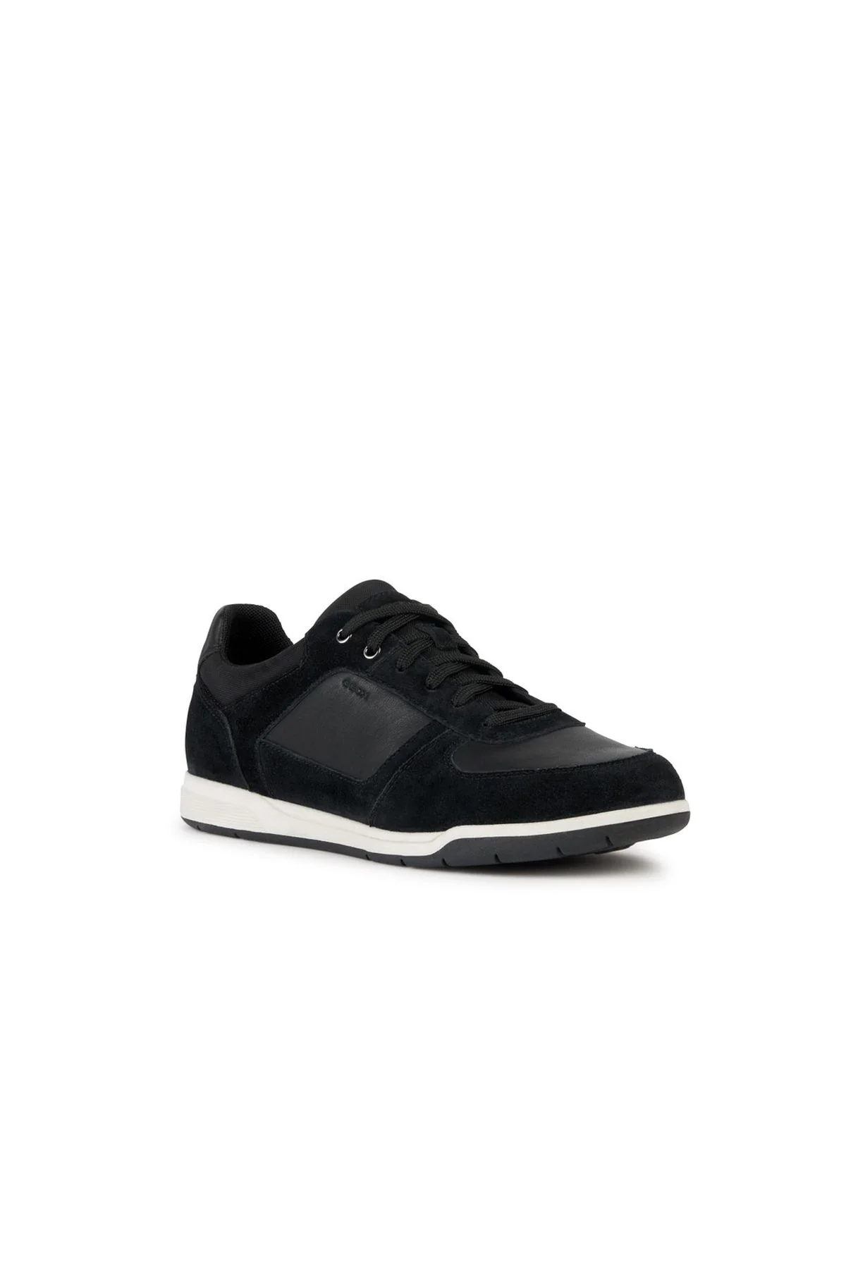Geox Erkek Siyah Spherica Ec3 Bağcıklı Deri Sneaker - Image 3