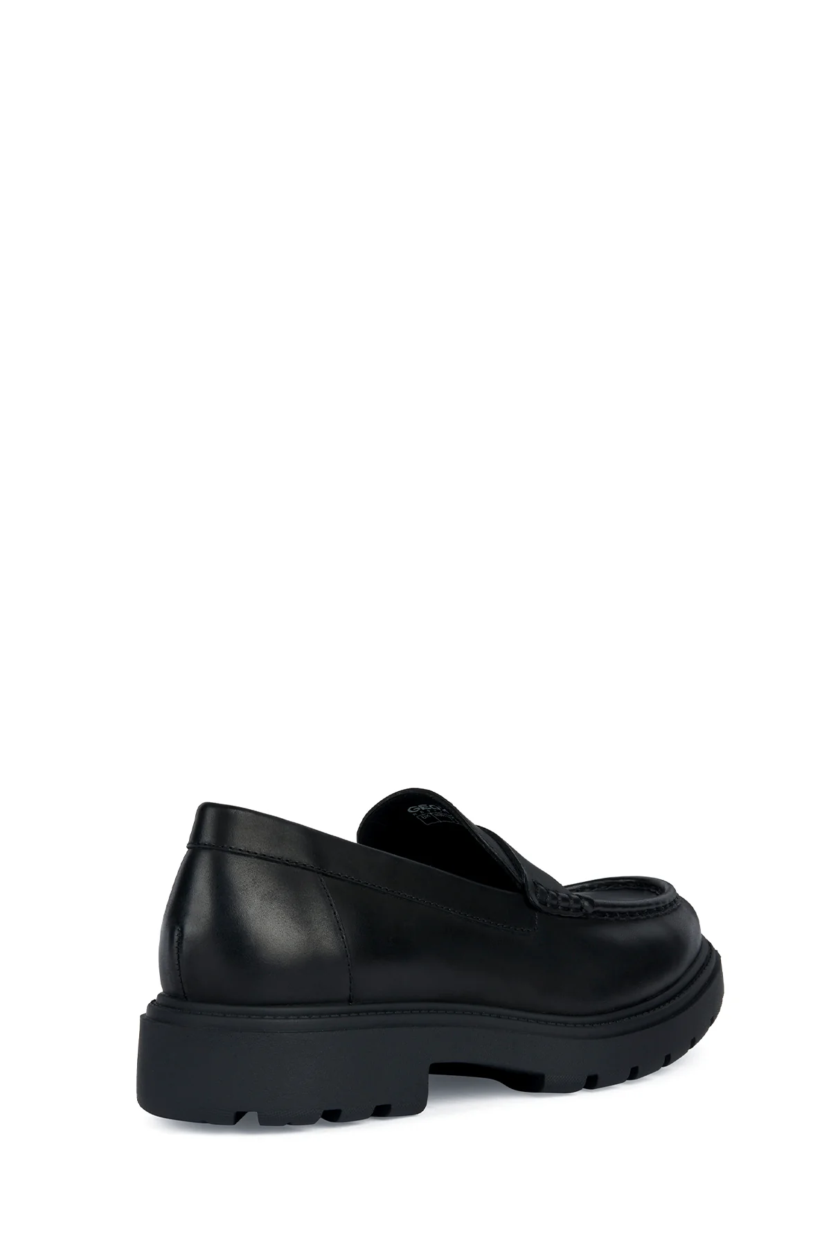Geox Erkek Siyah Spherica Ec7 Deri Klasik Loafer - Image 4