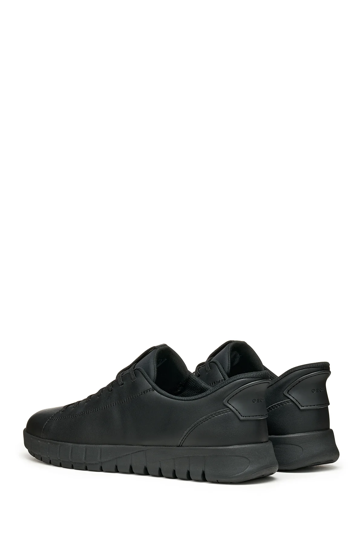 Geox Erkek Siyah U Flextrıde Plus Bağcıklı Deri Sneaker - Image 5