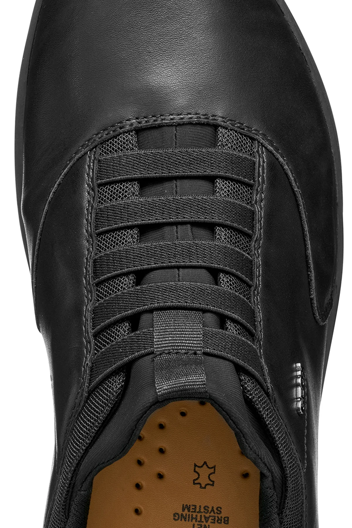 Geox Erkek Siyah U Nebula 2.0 Plus Bağcıklı Deri Casual Ayakkabı - Image 8