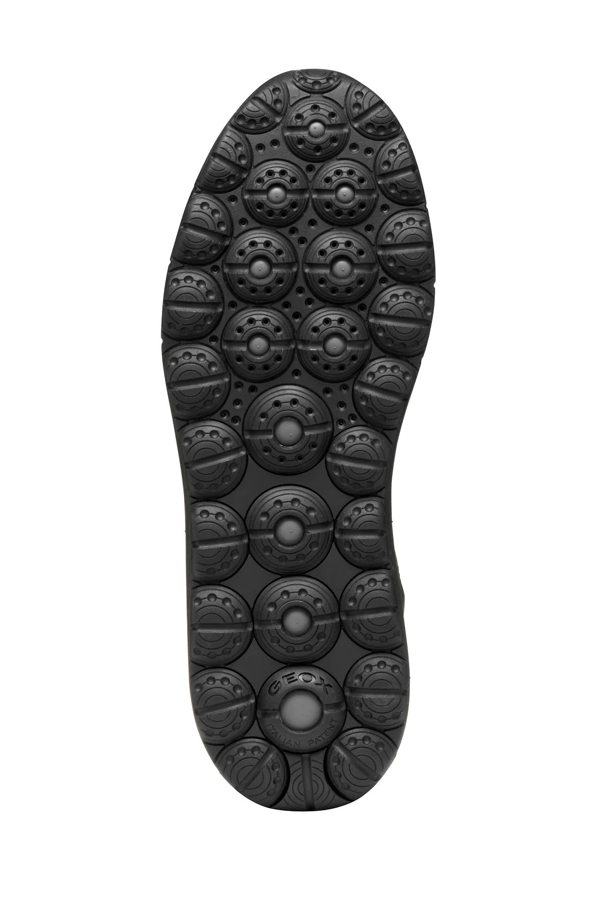 Geox Erkek Siyah U Spherıca 4X4 B Abx A - Text+ Bağcıklı Kalın Tabanlı Kumaş Sneaker - Image 10