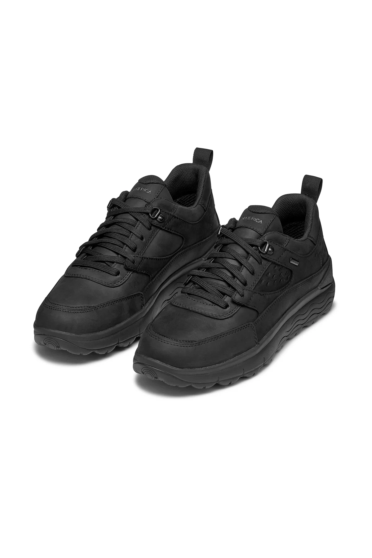 Geox Erkek Siyah U Spherica 4x4 B Abx D Waterproof Deri Sneaker - Image 3