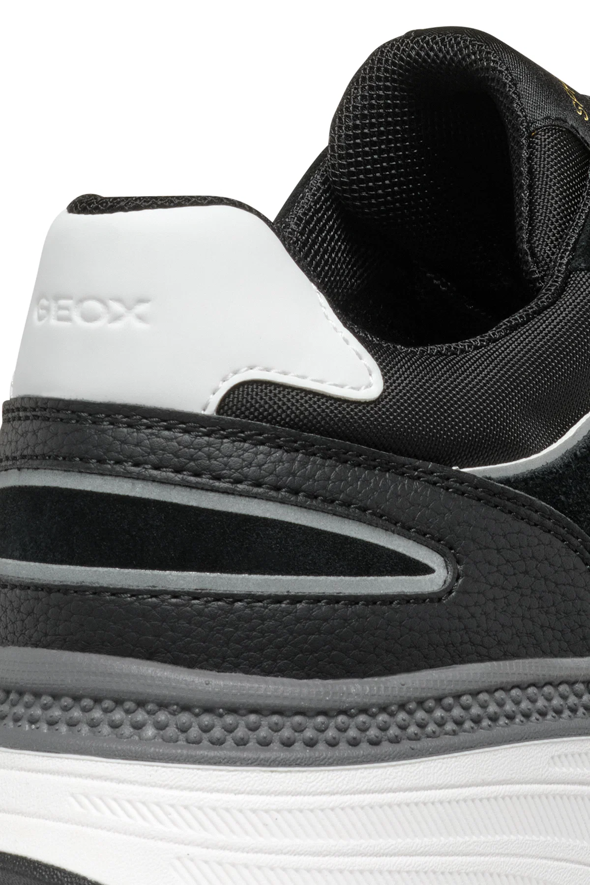 Geox Erkek Siyah U Spherica Actif X1 Bağcıklı Waterproof Deri Sneaker - Image 8