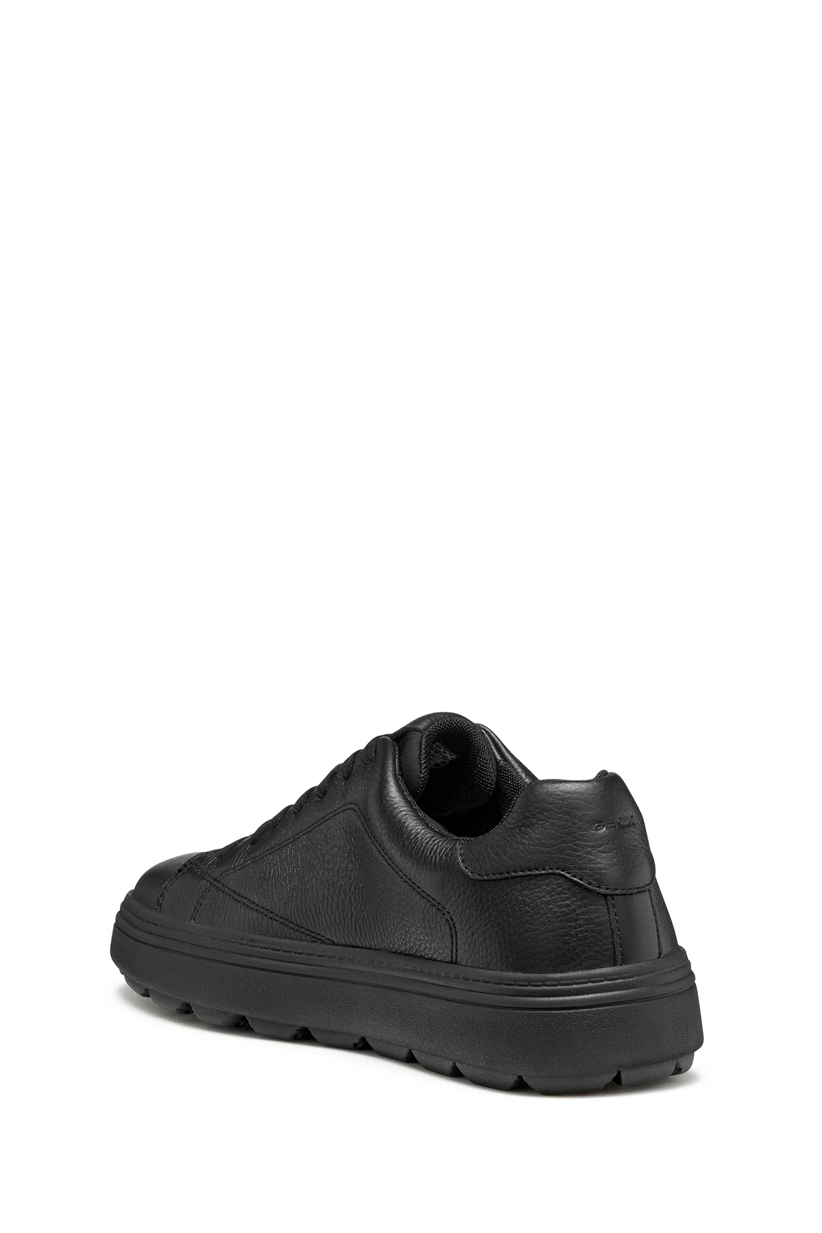 Geox Erkek Siyah U Spherıca Ecub-1.1 B Abx Bağcıklı Deri Sneaker - Image 2