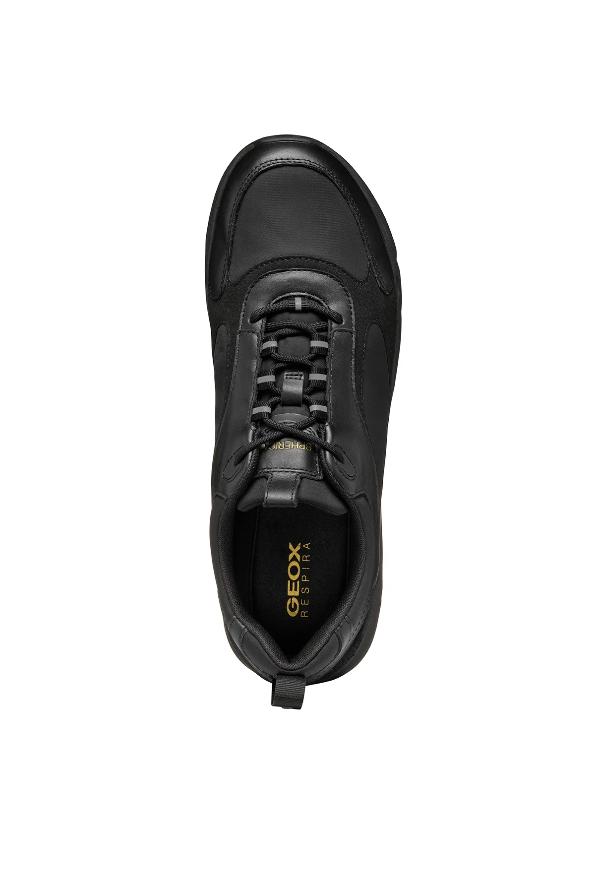 Geox Erkek Siyah U Spherıca Ecub-4 Bağcıklı Sneaker - Image 5