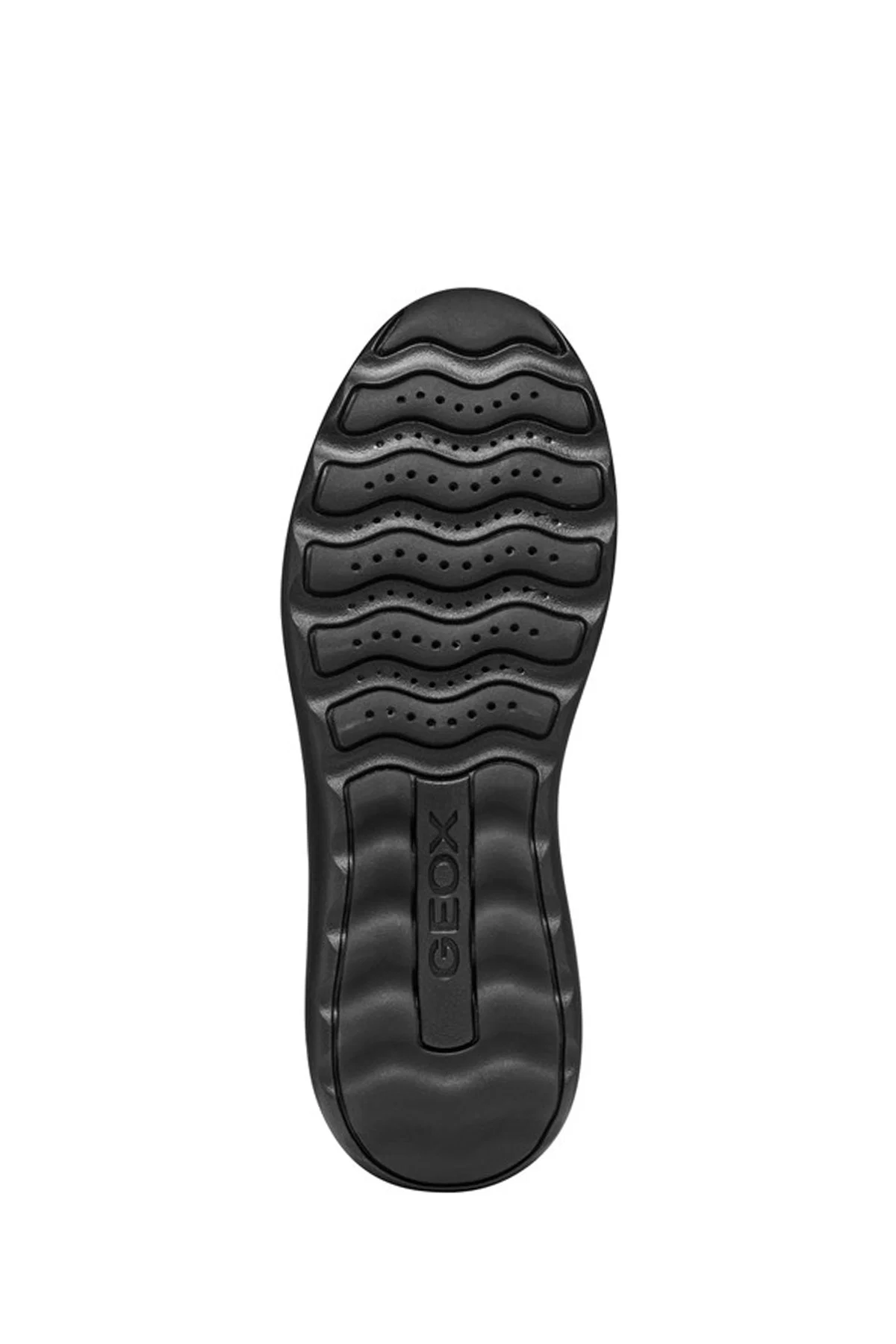 Geox Erkek Siyah U Xtors B - Print.Lea + Smo.Lea Bağcıklı Deri Sneaker - Image 6