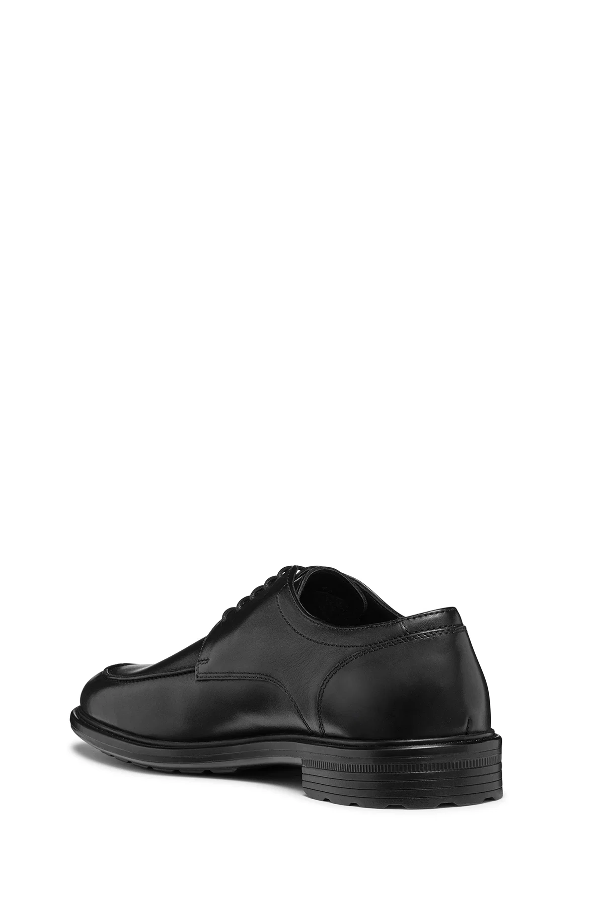 Geox Erkek Siyah Walk Pleasure  Bağcıklı Deri Casual Ayakkabı - Image 4