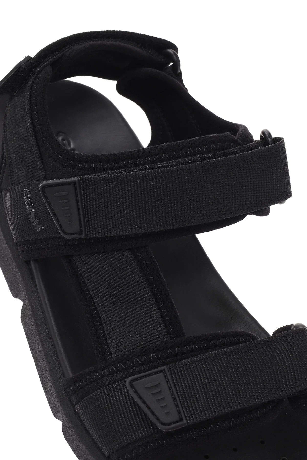 Geox Erkek Siyah Xand 2s Kumaş Sandalet - Image 10