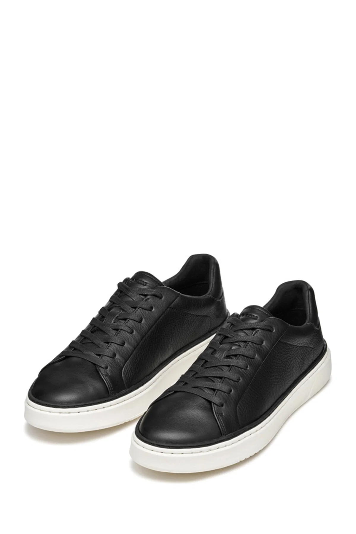 Geox Erkek Siyah Zackerty Bağcıklı Deri Sneaker - Image 3