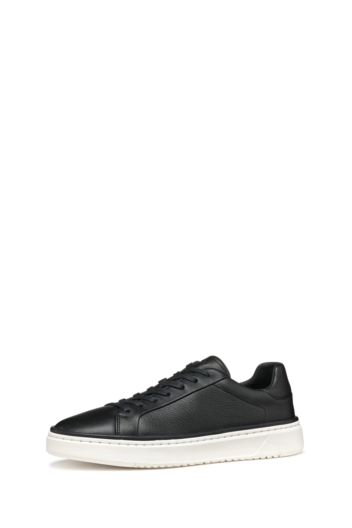 Geox Erkek Siyah Zackerty Bağcıklı Deri Sneaker - Image 4
