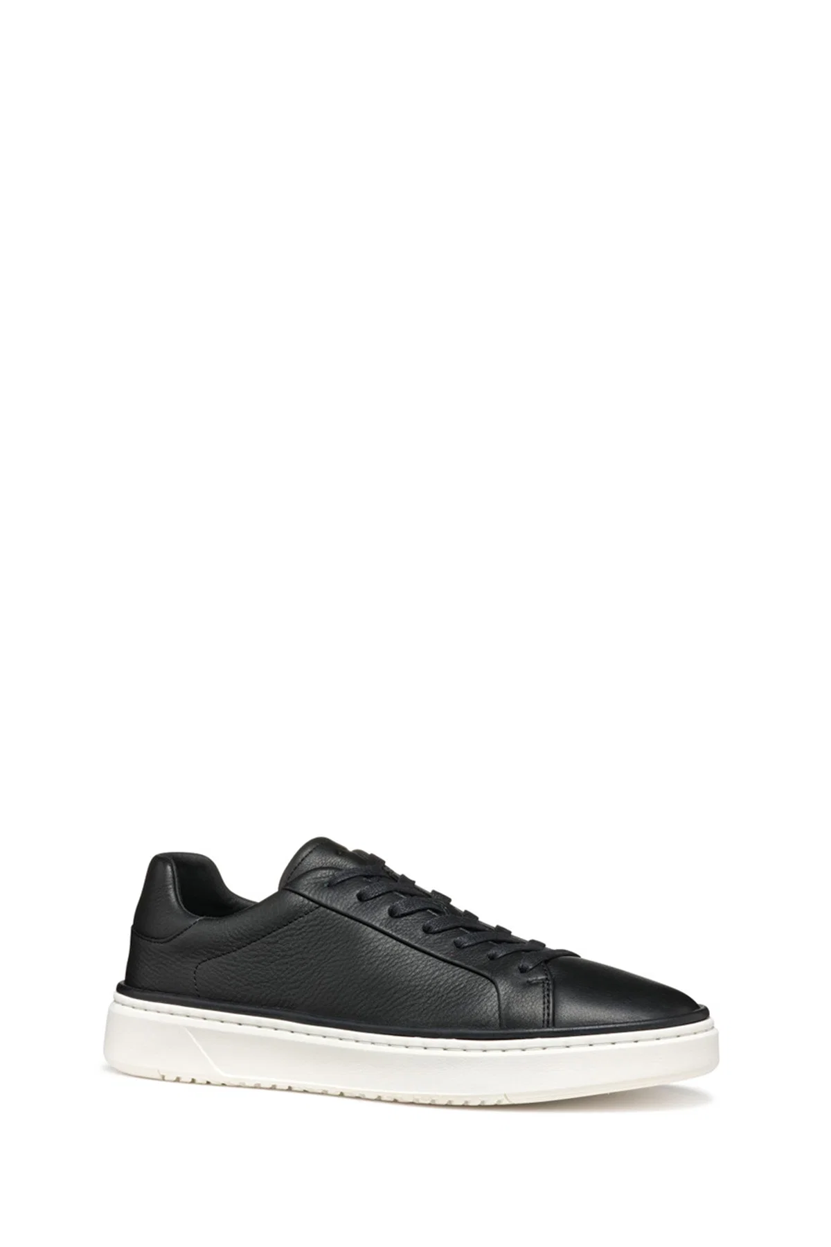 Geox Erkek Siyah Zackerty Bağcıklı Deri Sneaker - Image 6