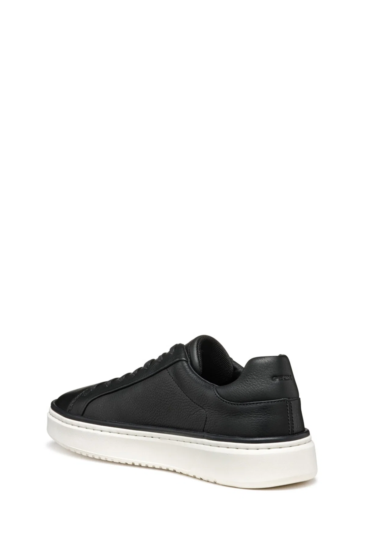 Geox Erkek Siyah Zackerty Bağcıklı Deri Sneaker - Image 7