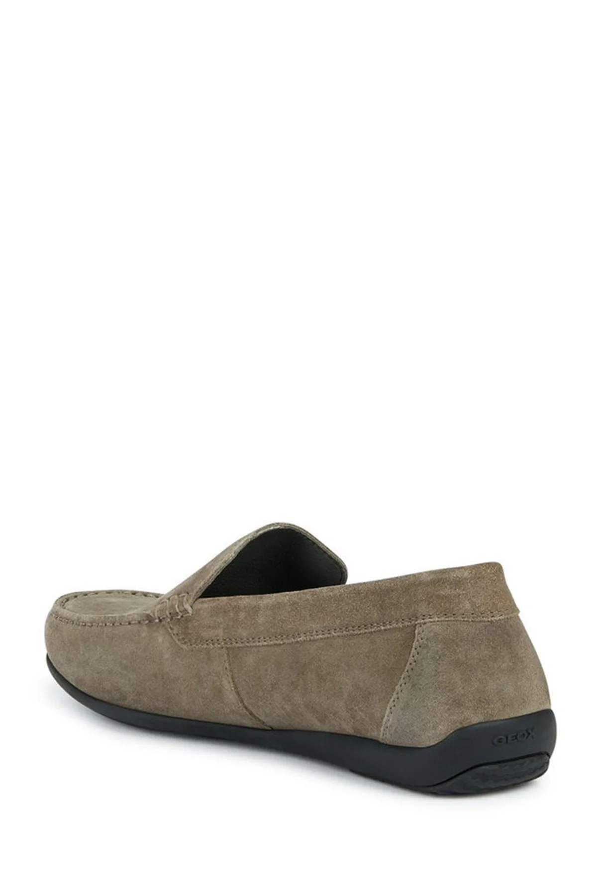 Geox Erkek Vizon Ascanio Süet Deri Casual Loafer - Image 4