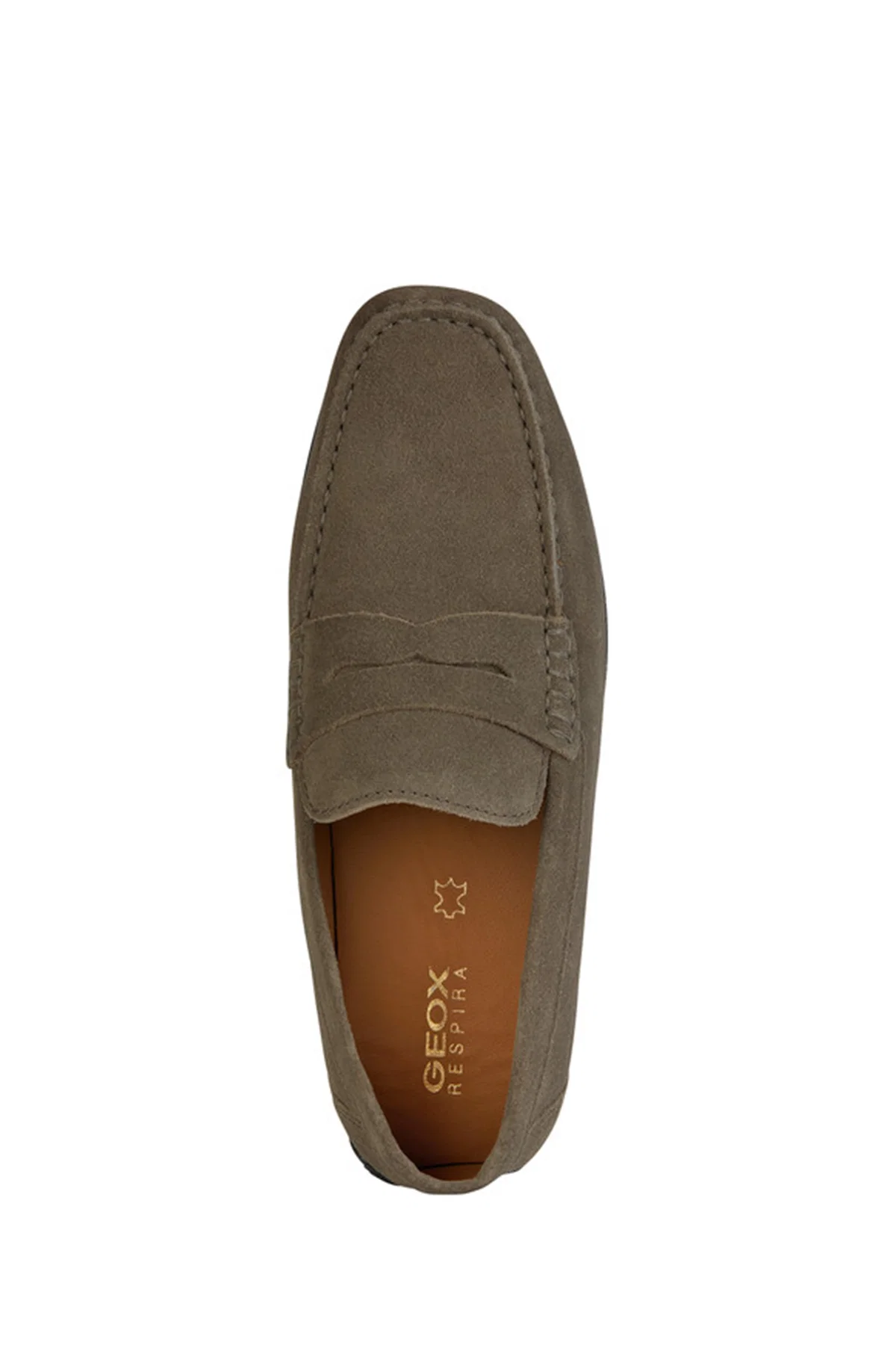 Geox Erkek Vizon Kosmopolis Süet Deri Casual Loafer - Image 6