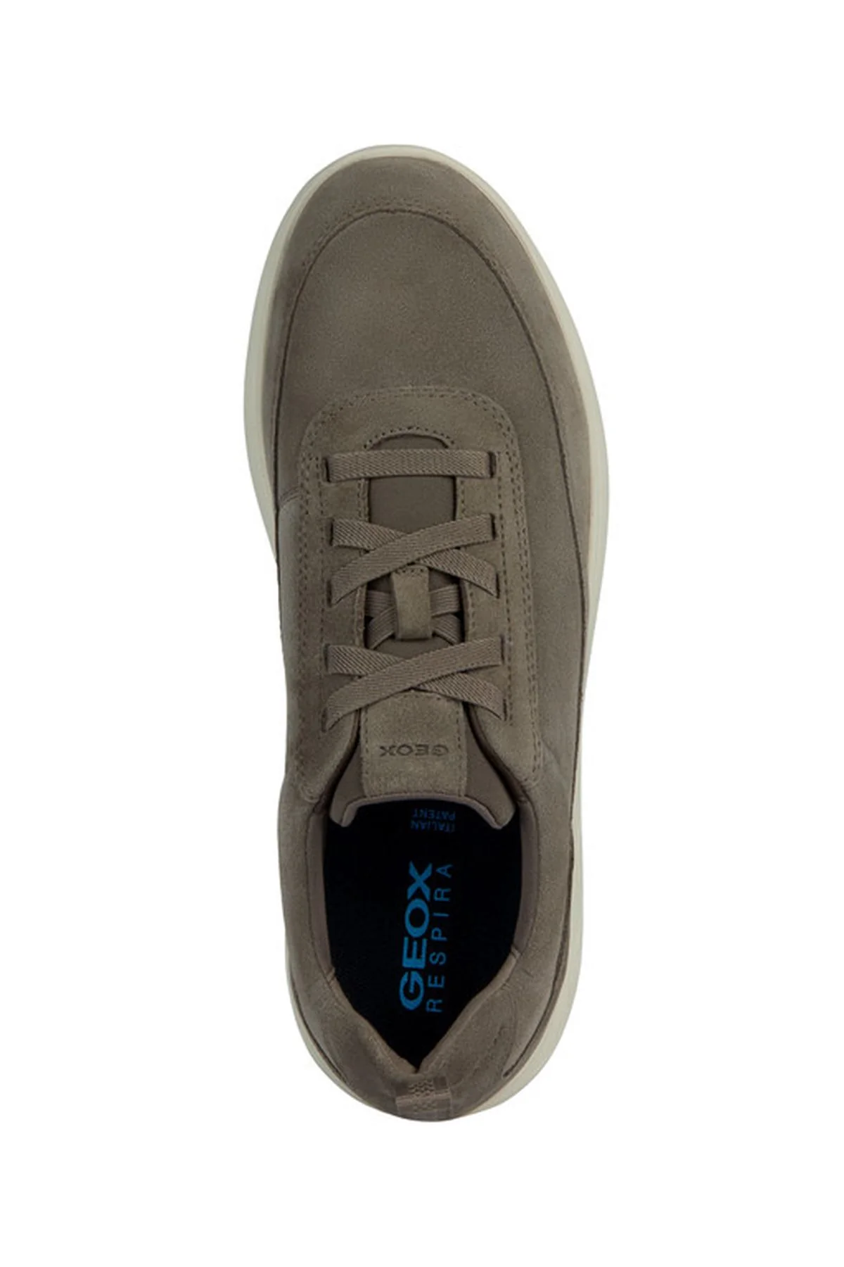 Geox Erkek Vizon Spherica B Bağcıklı Deri Sneaker - Image 5
