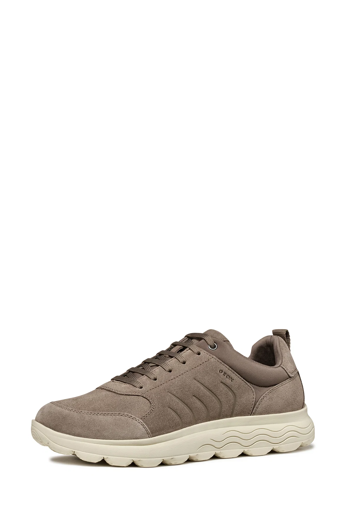 Geox Erkek Vizon Spherica Bağcıklı Deri Sneaker - Image 2