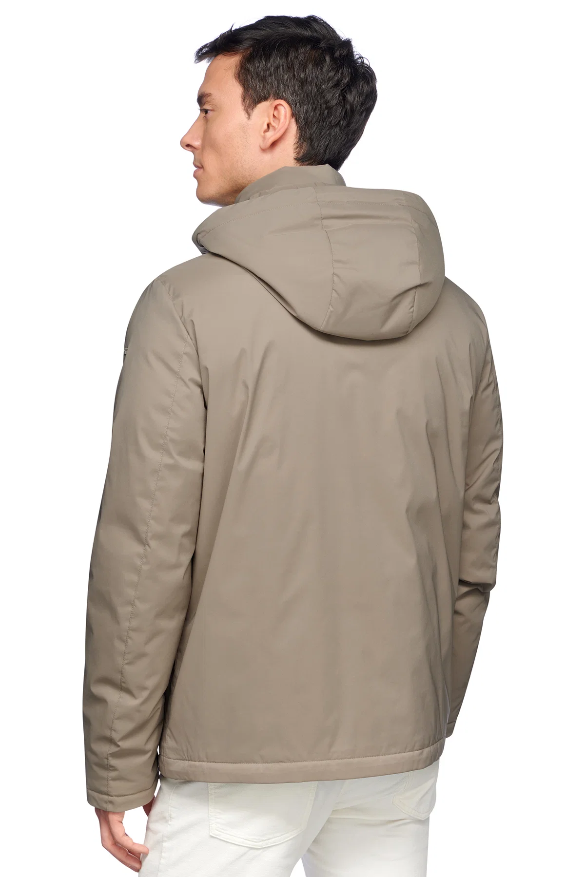 Geox Erkek Yeşil Aurelio Kapüşonlu Mont - Image 3