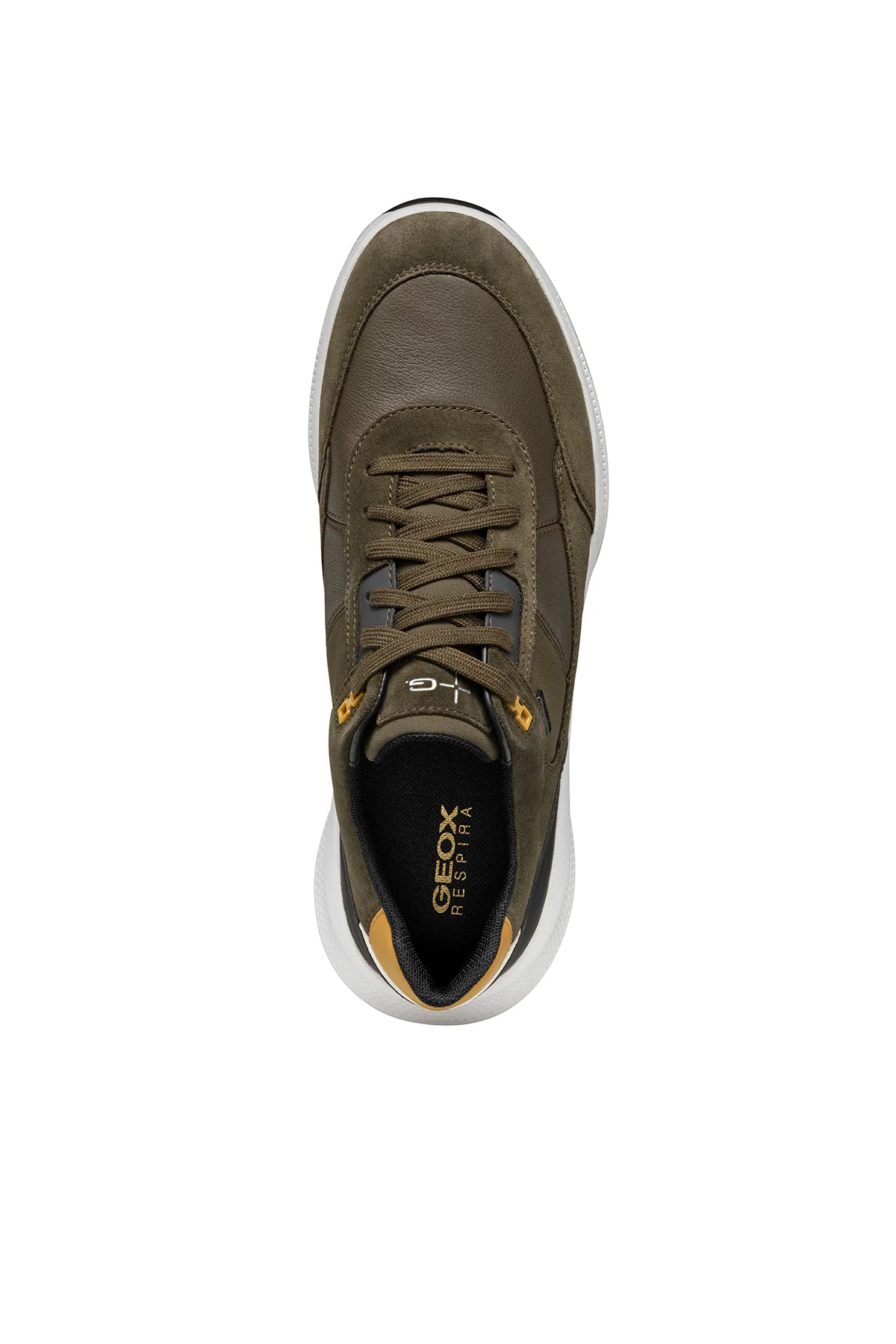 Geox Erkek Yeşil Pg1X Abx Bağcıklı Waterproof Deri Sneaker - Image 9