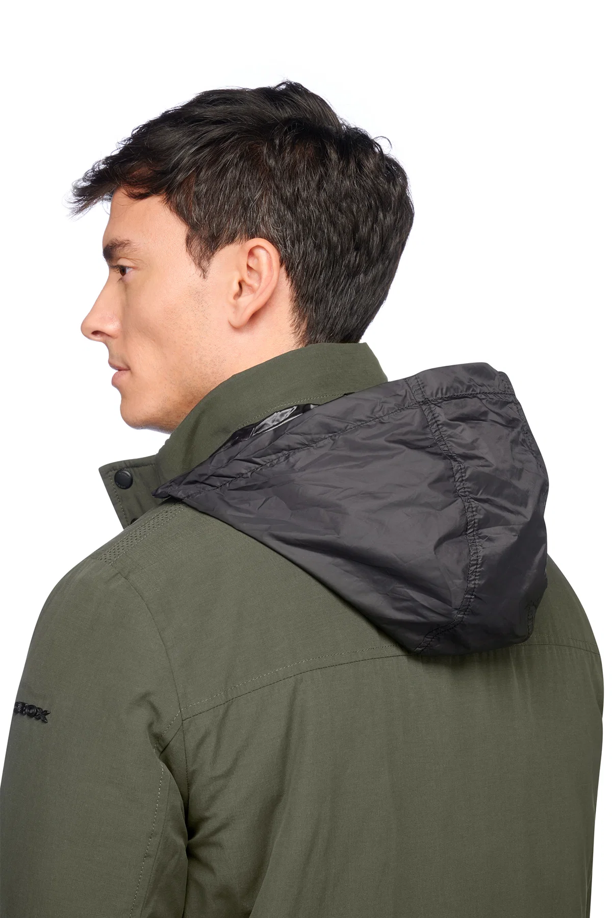 Geox Erkek Yeşil Rieti Fermuarlı Mont - Image 7