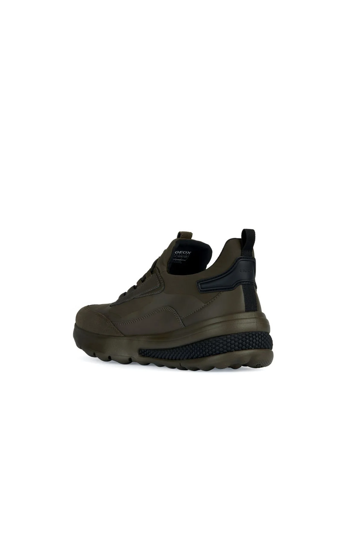 Geox Erkek Yeşil Spherica Actif Bağcıklı Deri Sneaker - Image 2