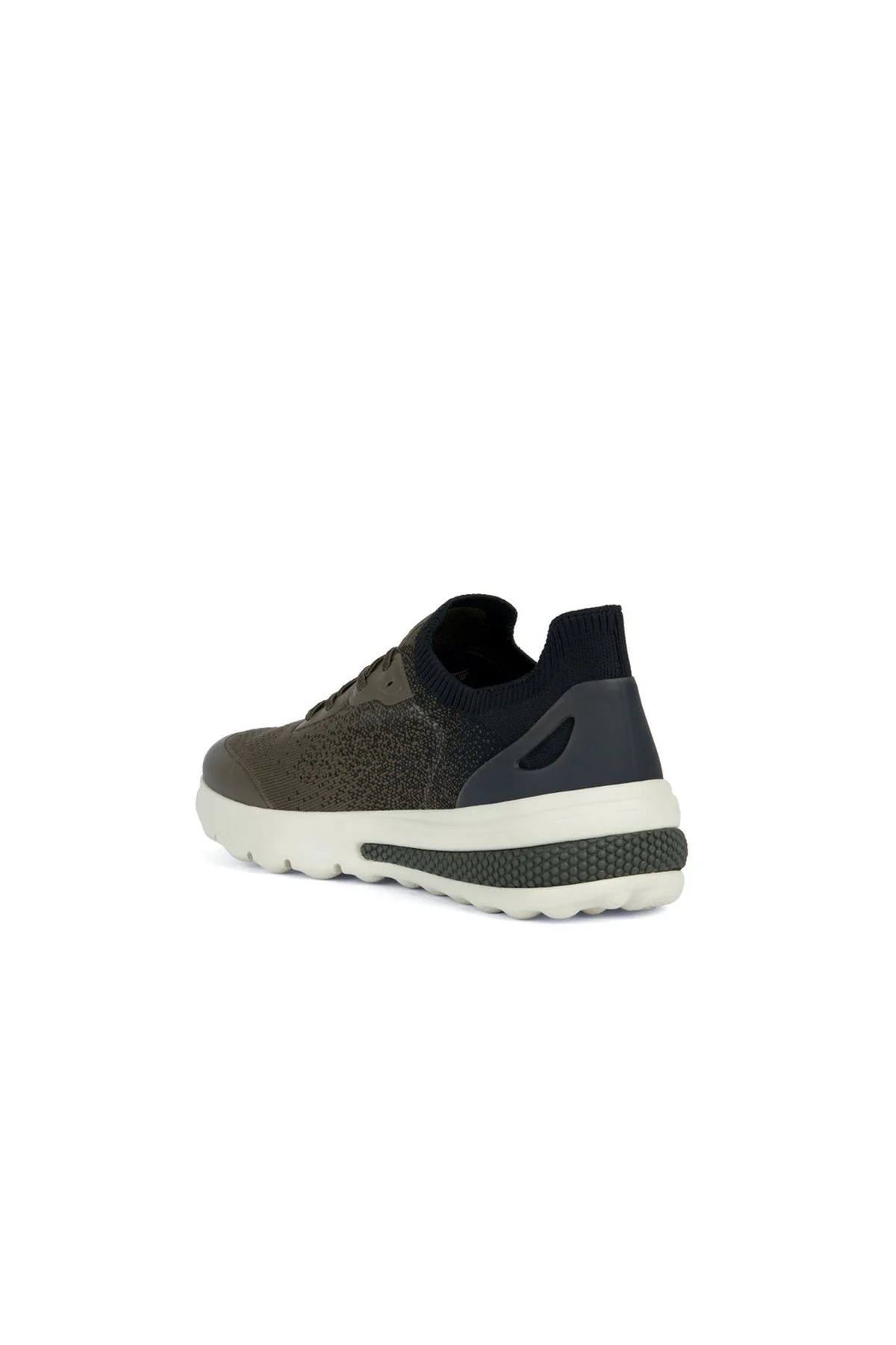 Geox Erkek Yeşil Spherica Bağcıklı Kalın Tabanlı Deri Sneaker - Image 2