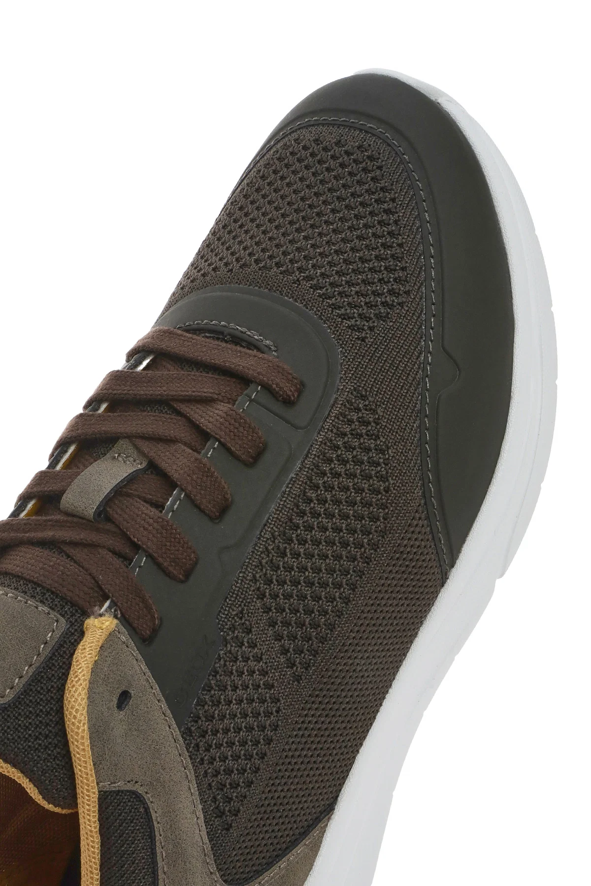 Geox Erkek Yeşil U Klaıver Bağcıklı Kumaş Sneaker - Image 8