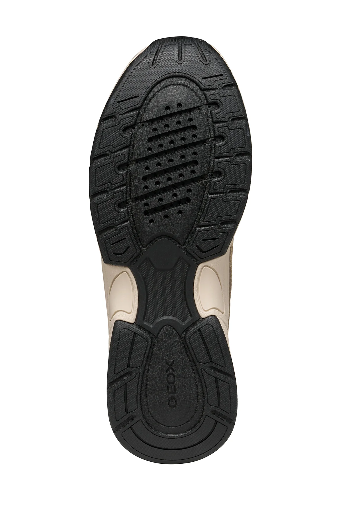 Geox Kadın Bej D Zarvıa A - Mesh+Pearl.Gbk Bağcıklı Kalın Tabanlı Deri Sneaker - Image 10