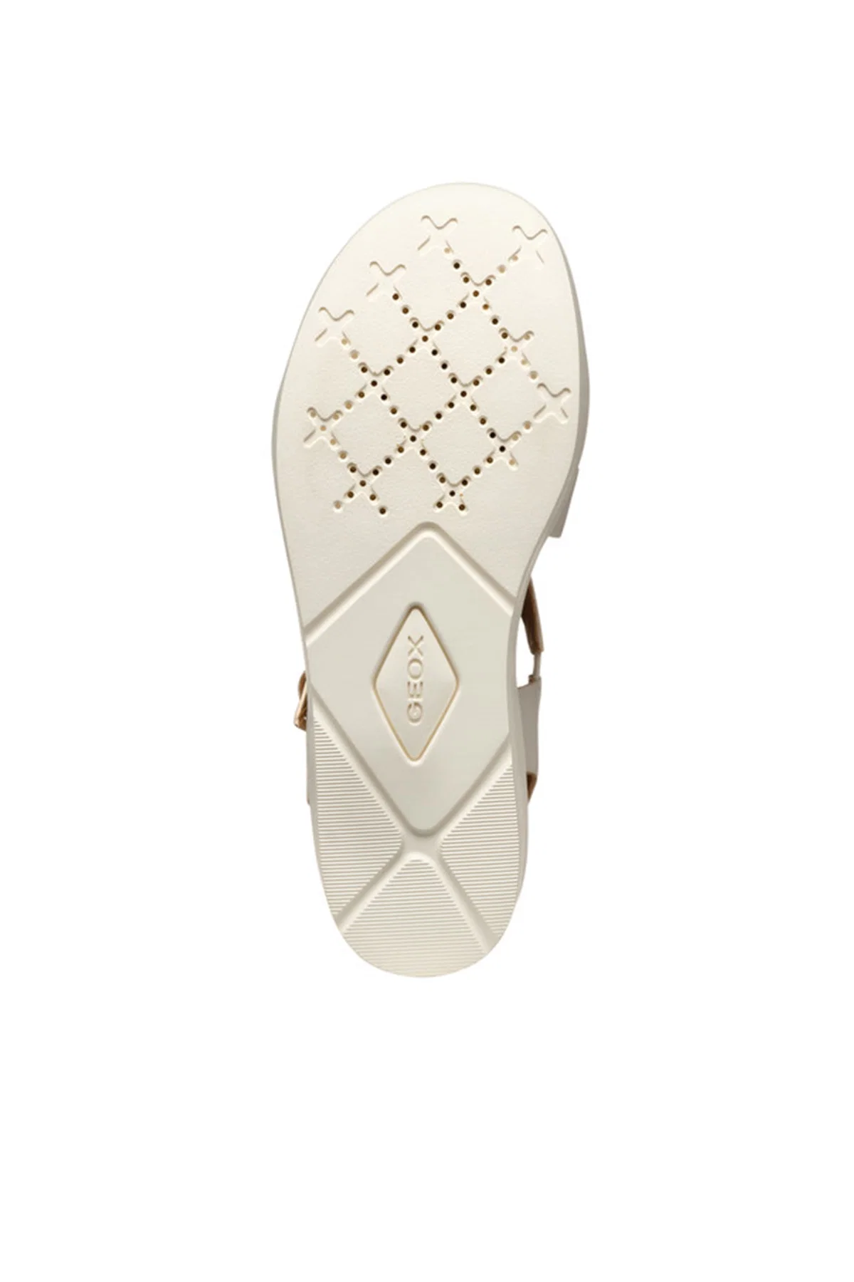 Geox Kadın Bej Damen D Xand 2.2s Kalın Tabanlı Deri Sandalet - Image 8